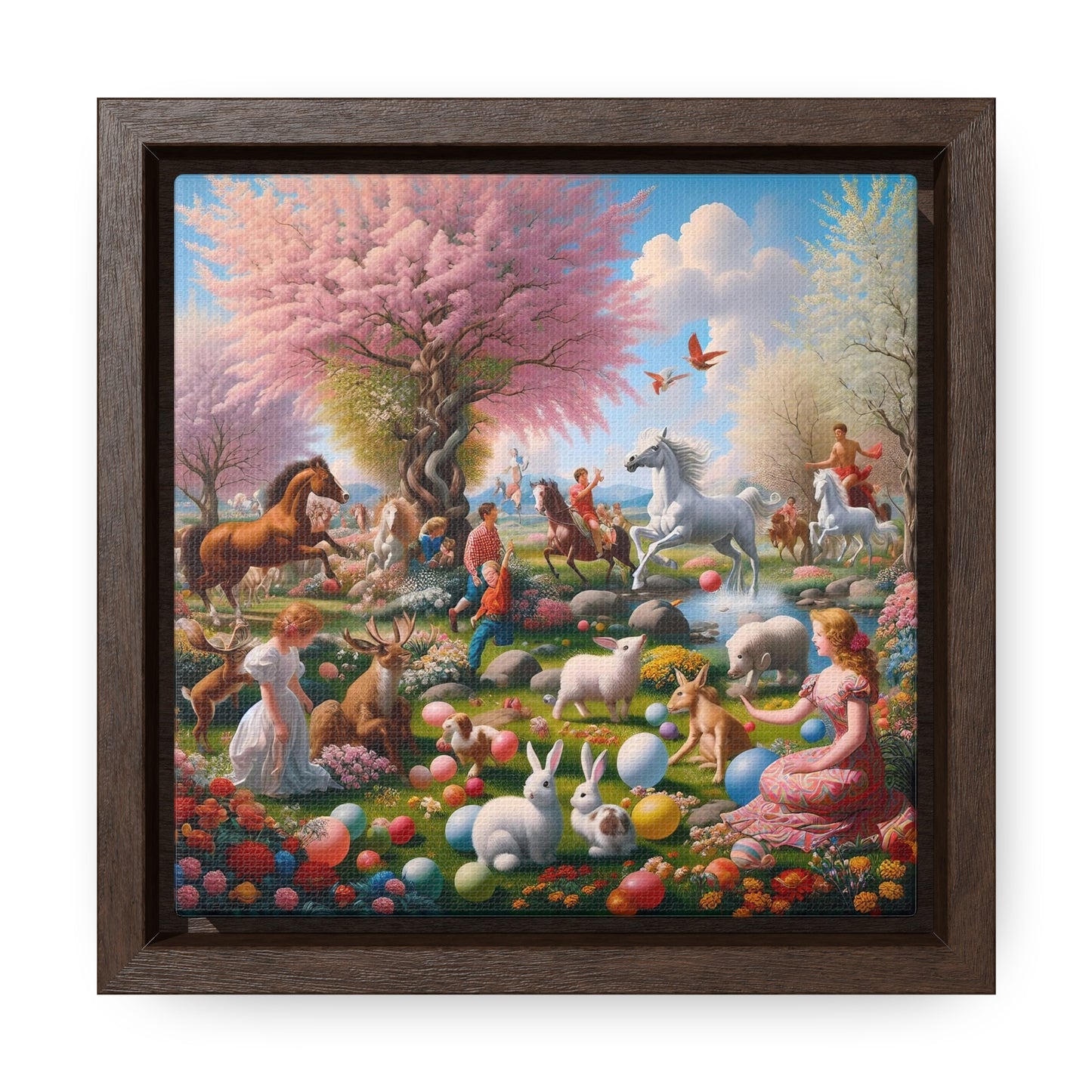 Framed Gallery Canvas Wrap - Spring 43