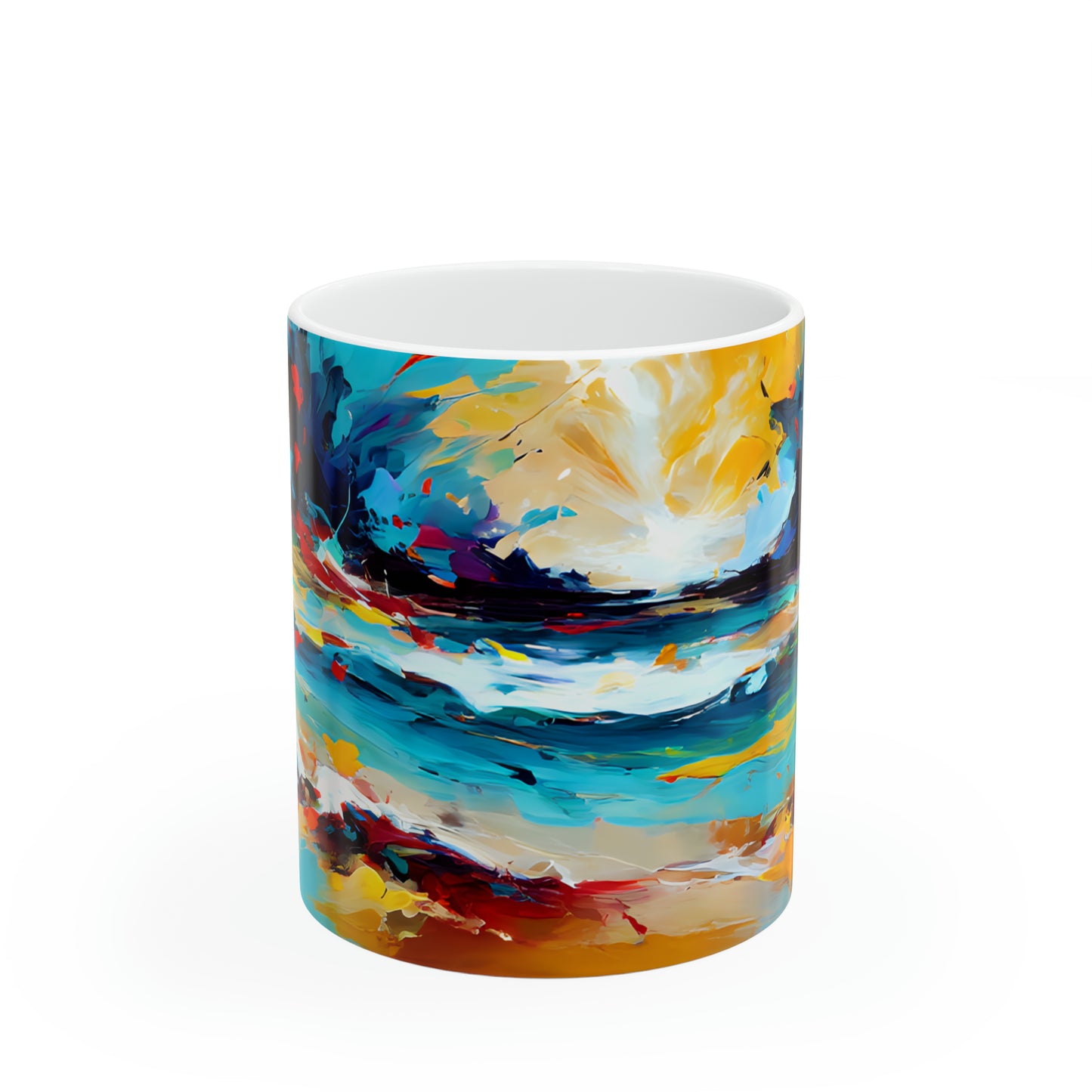 Ceramic Mug 11oz - Beach 13002