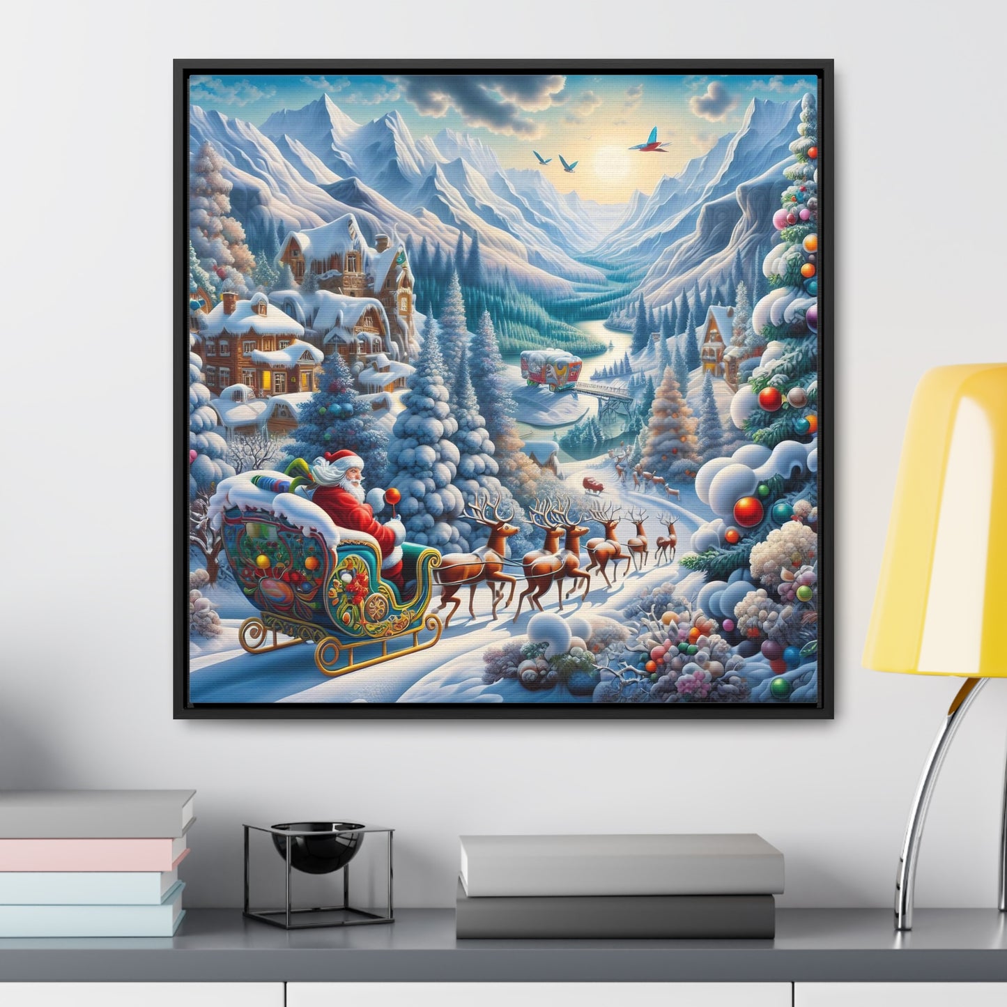 Framed Gallery Canvas Wrap - Winter 113