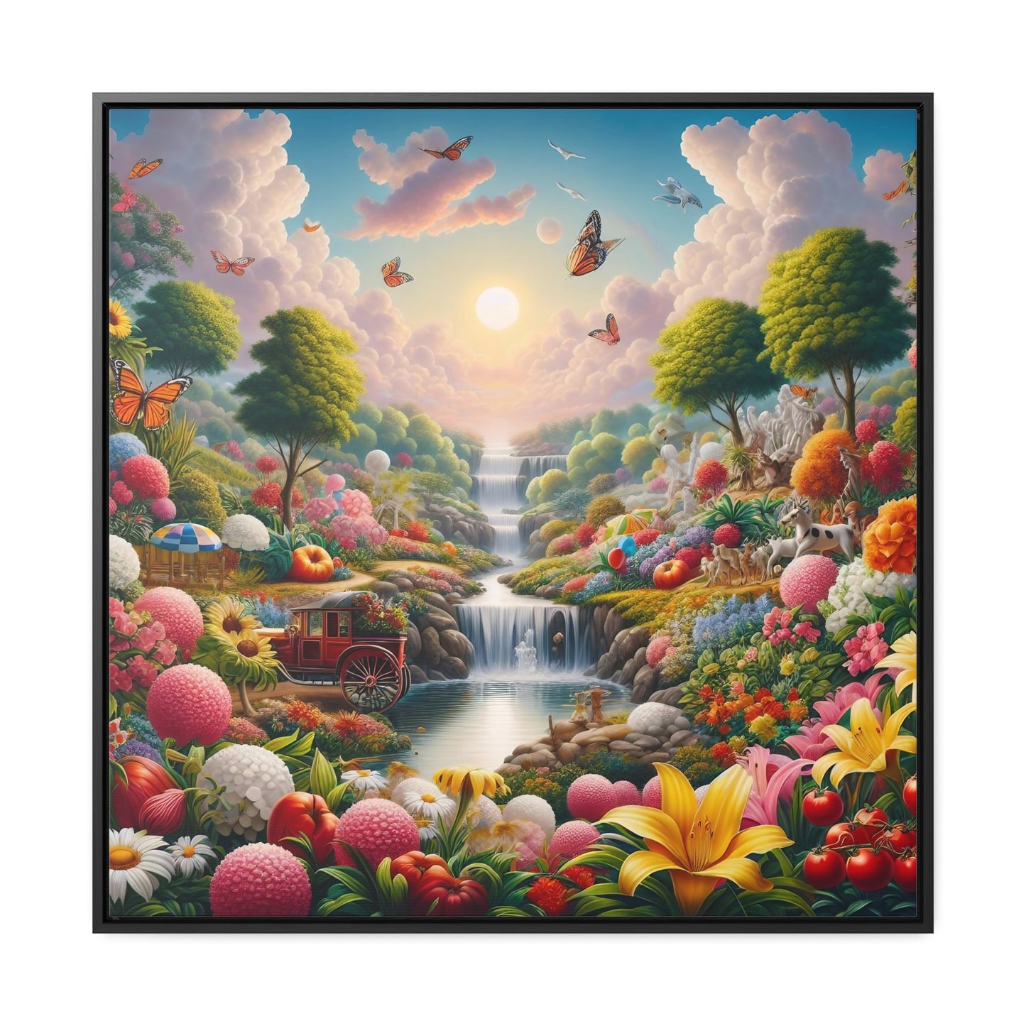 Framed Gallery Canvas Wrap - Spring 33