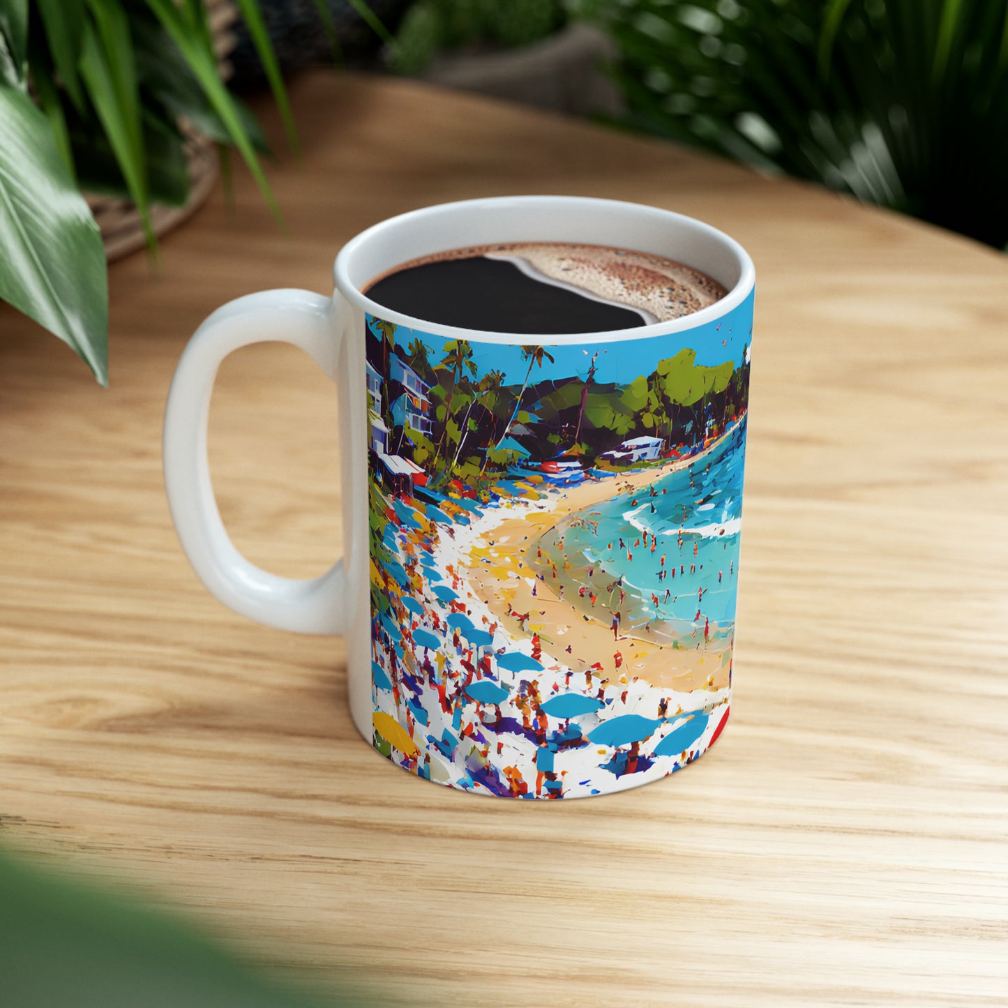 Ceramic Mug 11oz - Beach 4001