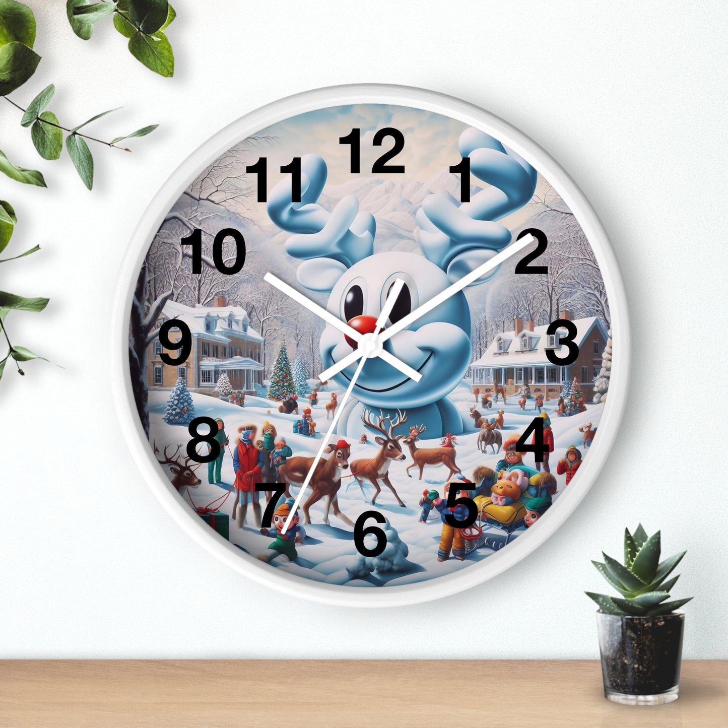 Wall Clock - Winter 102