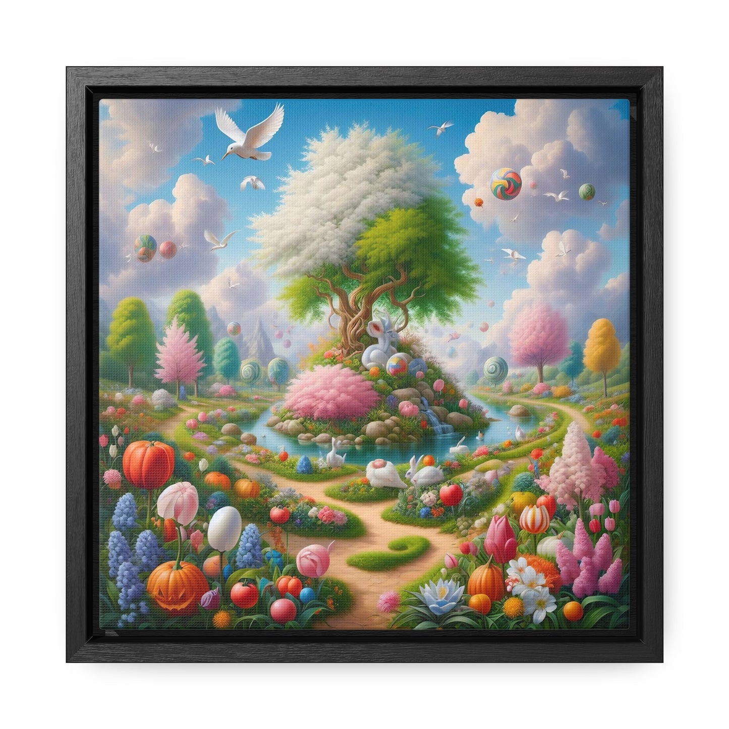 Framed Gallery Canvas Wrap - Spring 42