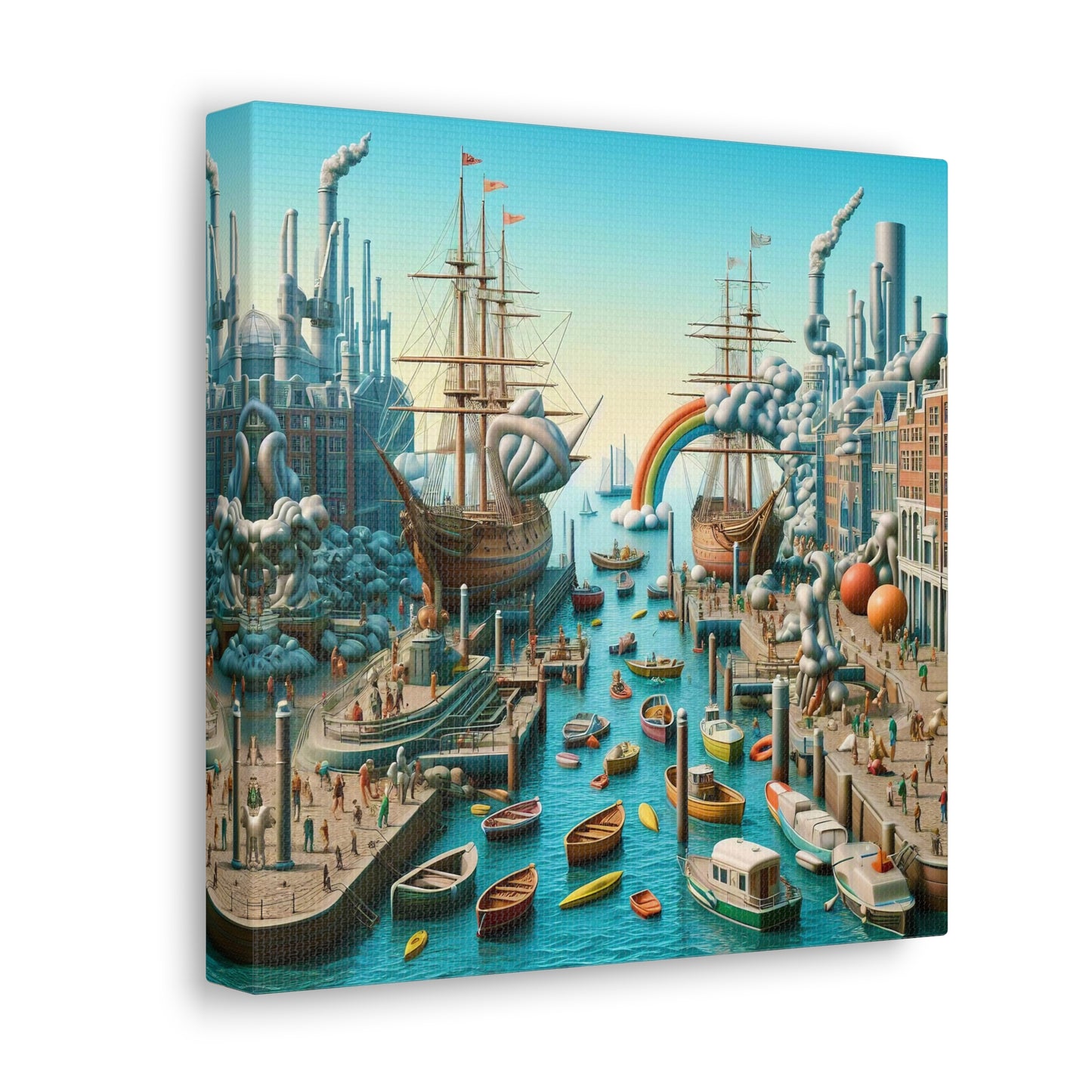 Canvas Gallery Wrap - Harbor 10