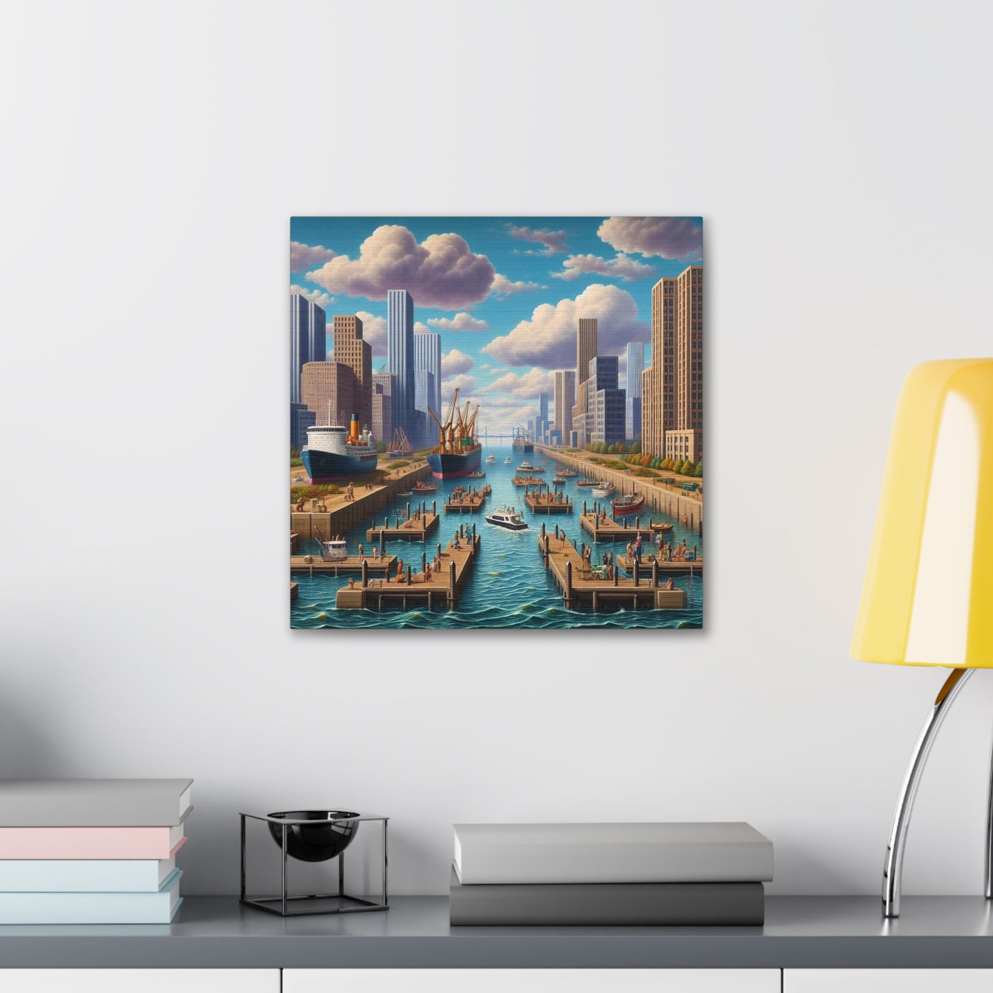 Canvas Gallery Wrap - Harbor 2