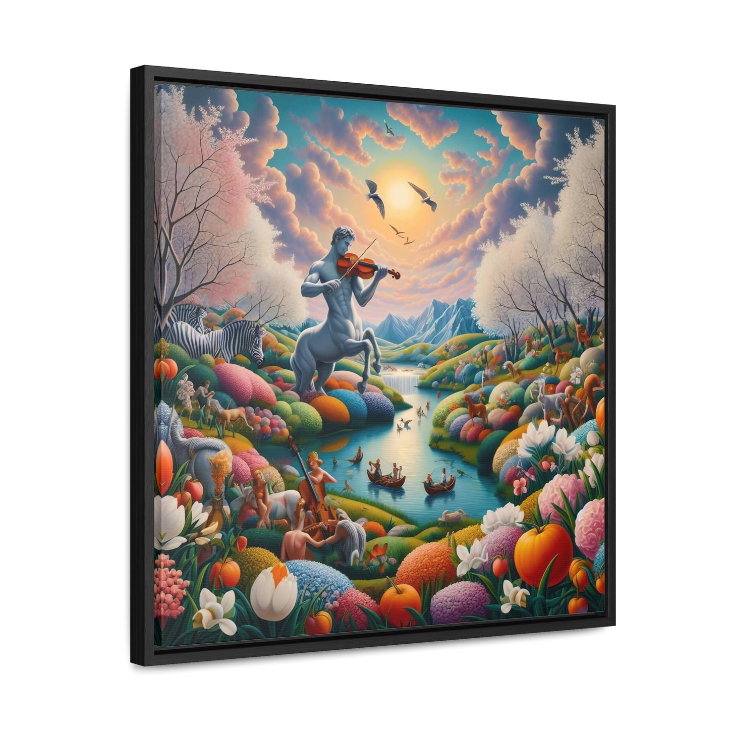 Framed Gallery Canvas Wrap - Spring 104