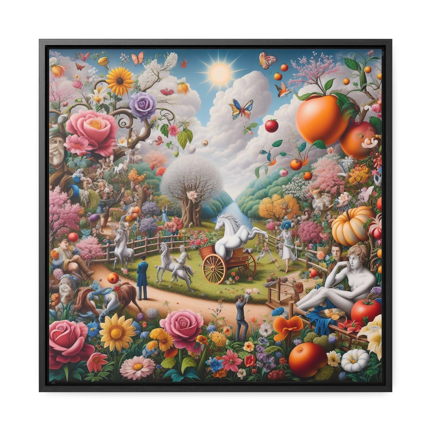 Framed Gallery Canvas Wrap - Spring 8