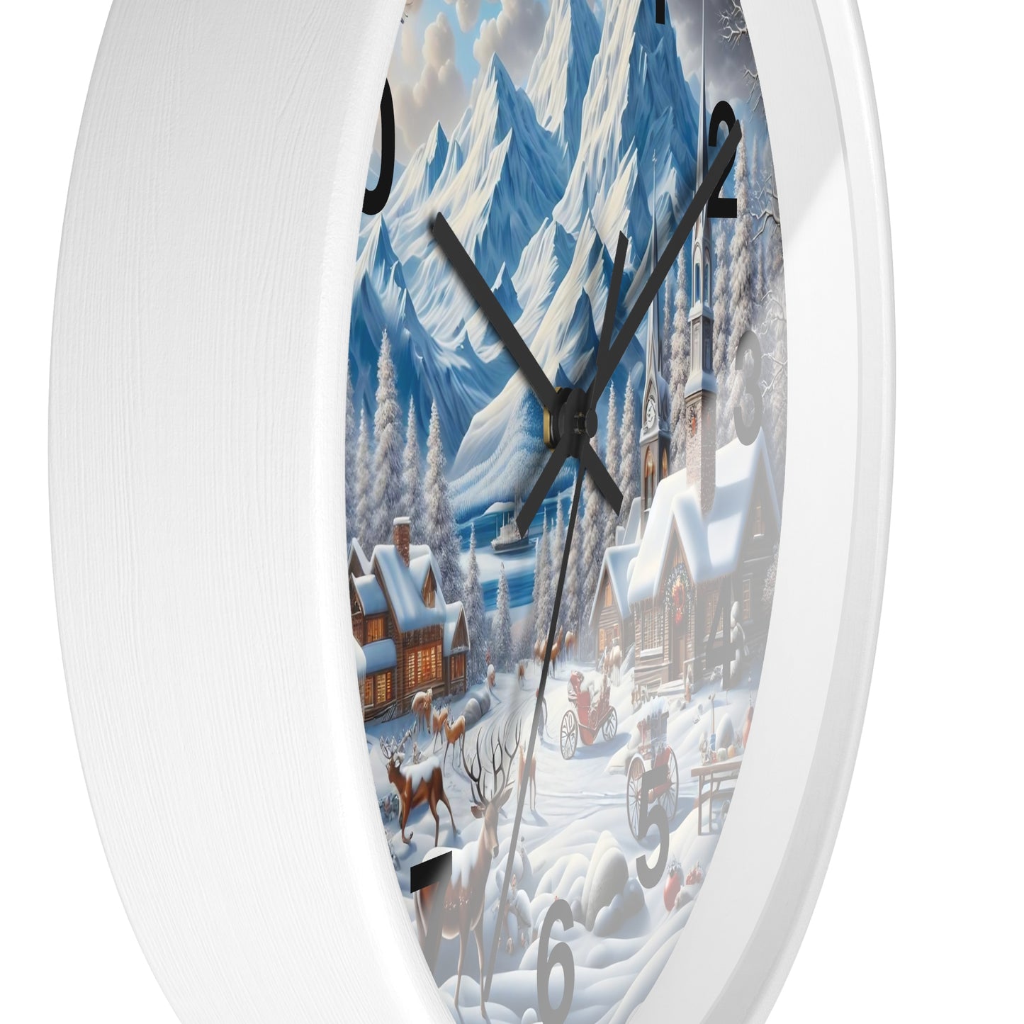 Wall Clock - Winter 129