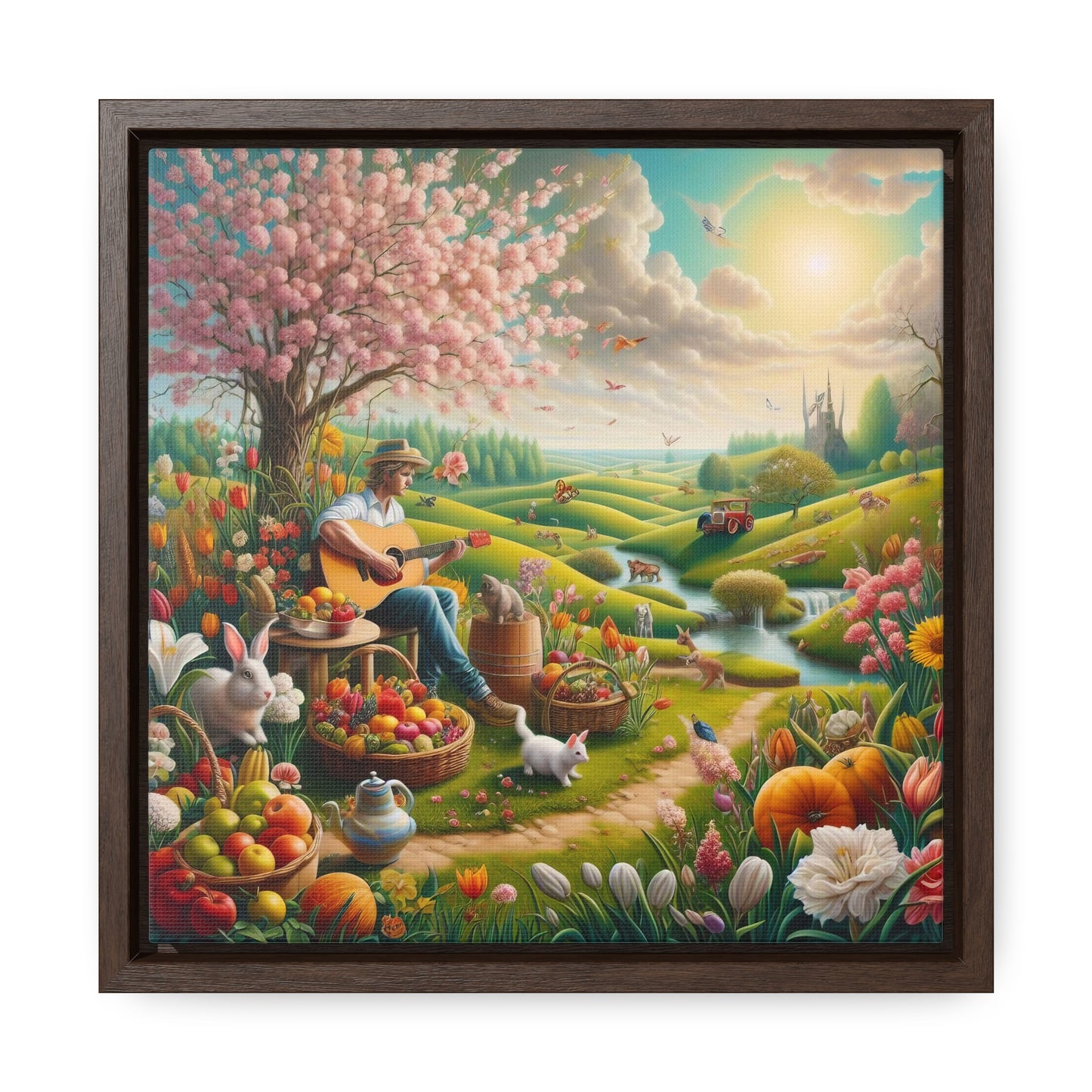 Framed Gallery Canvas Wrap - Spring 49