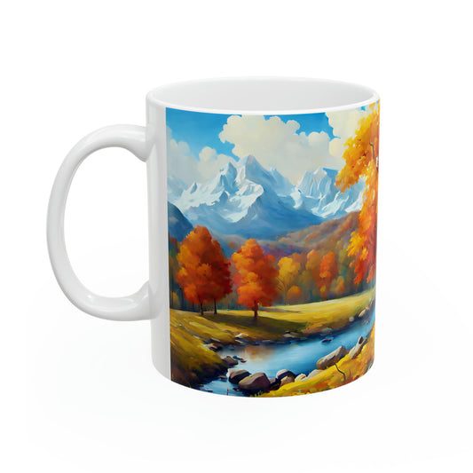 Ceramic Mug 11oz - Fall 2001