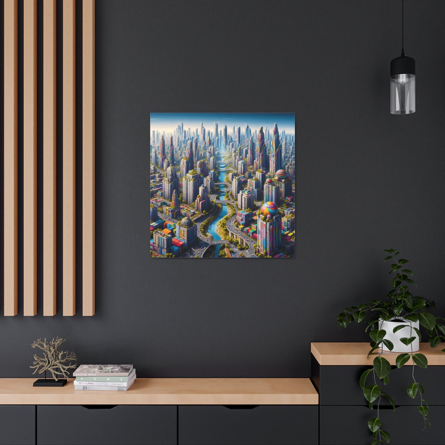 Canvas Gallery Wrap - City 11