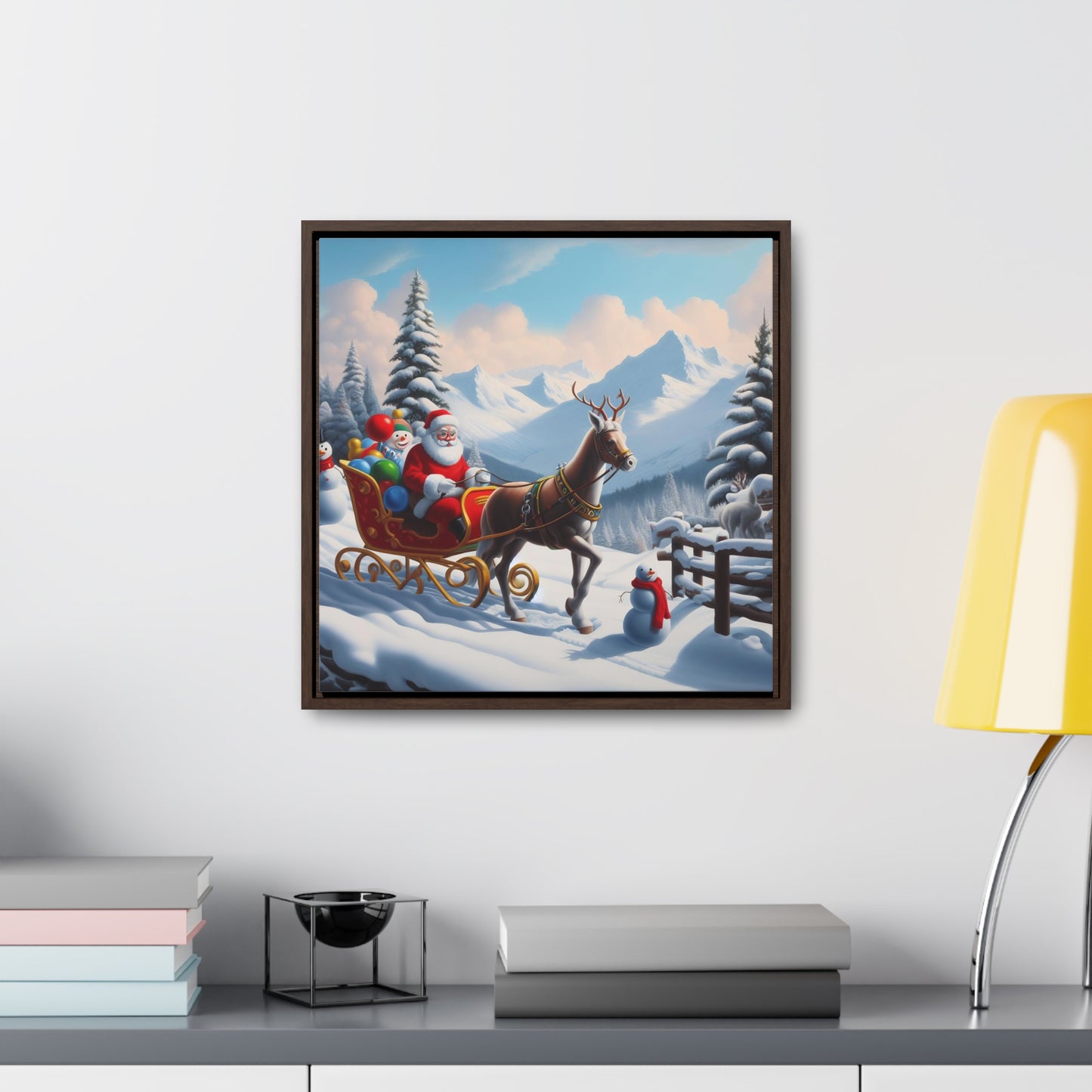 Framed Gallery Canvas Wrap - Winter 125