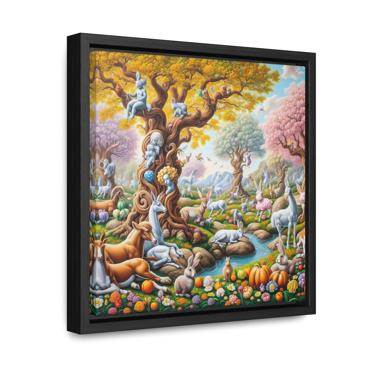 Framed Gallery Canvas Wrap - Spring 133