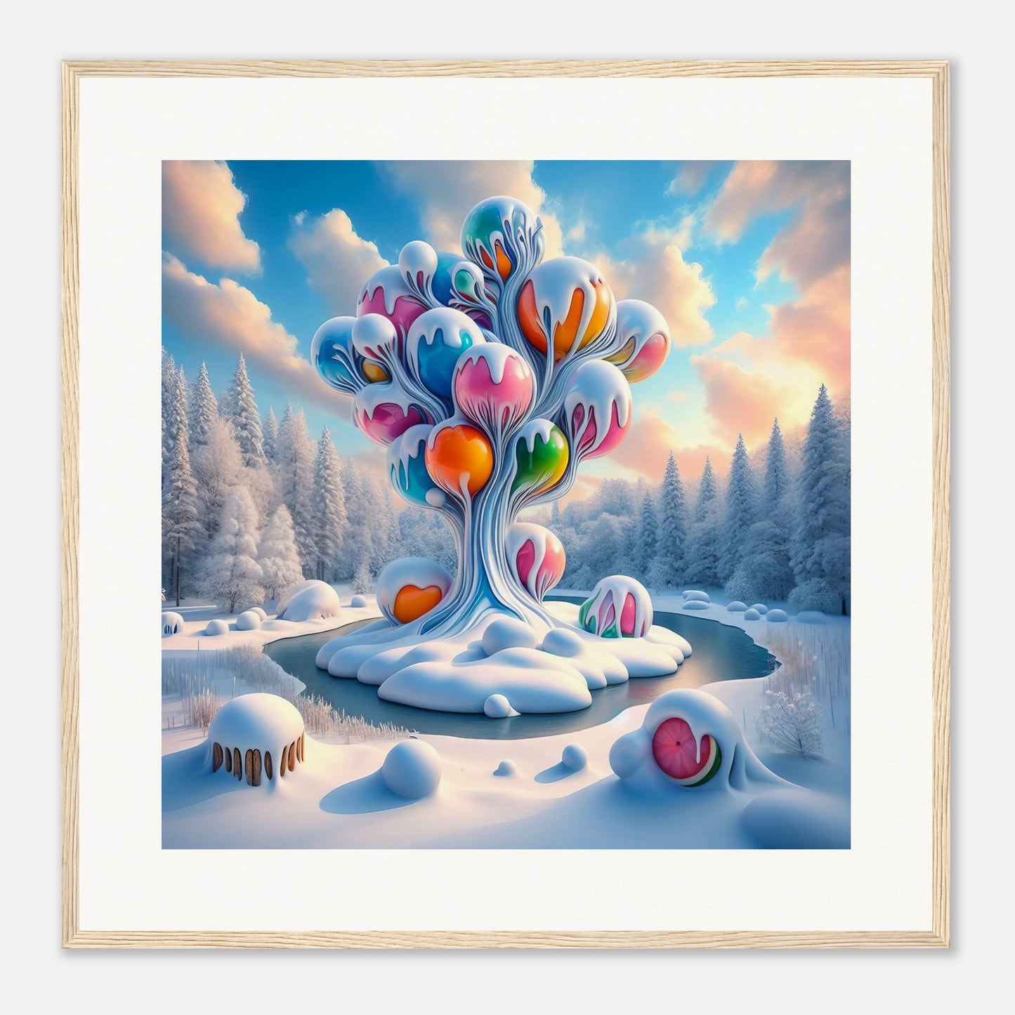 Wall Art - Winter 78 - Ball sculpture