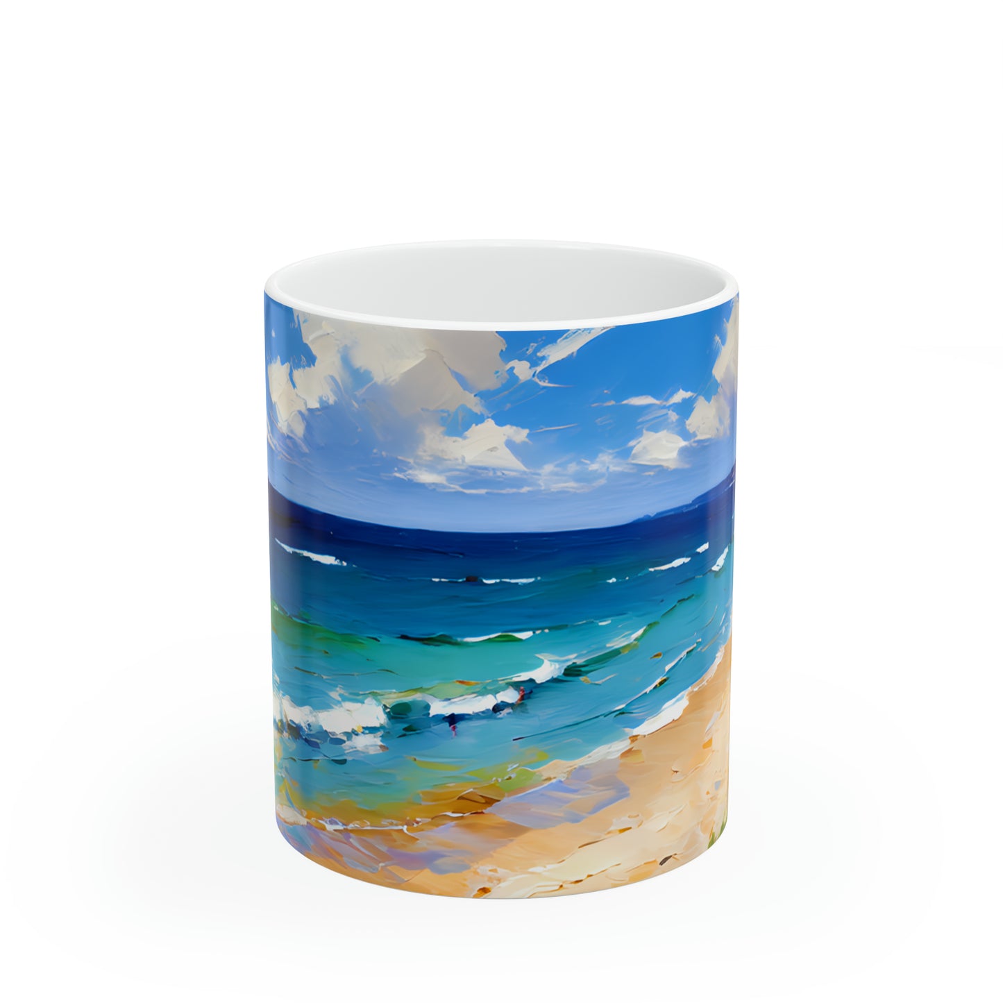 Ceramic Mug 11oz - Beach 9002