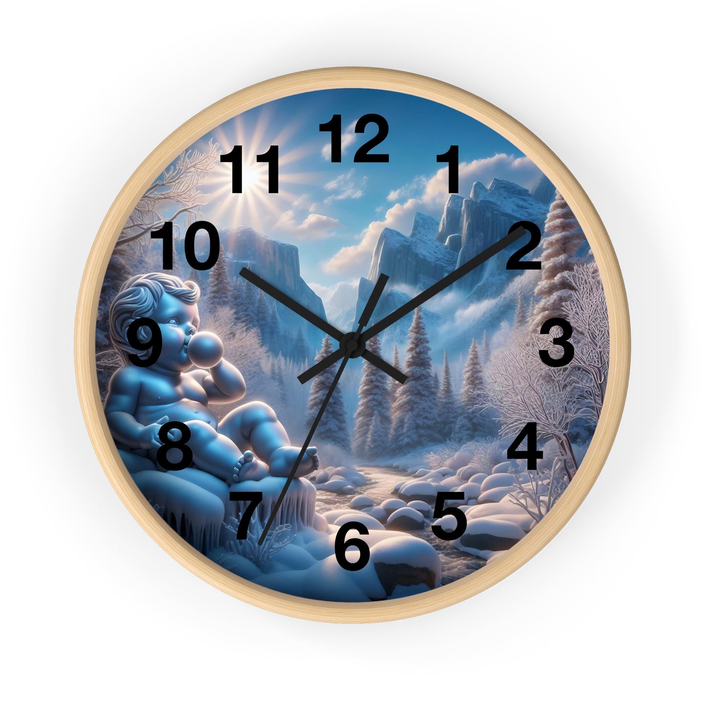 Wall Clock - Winter 119