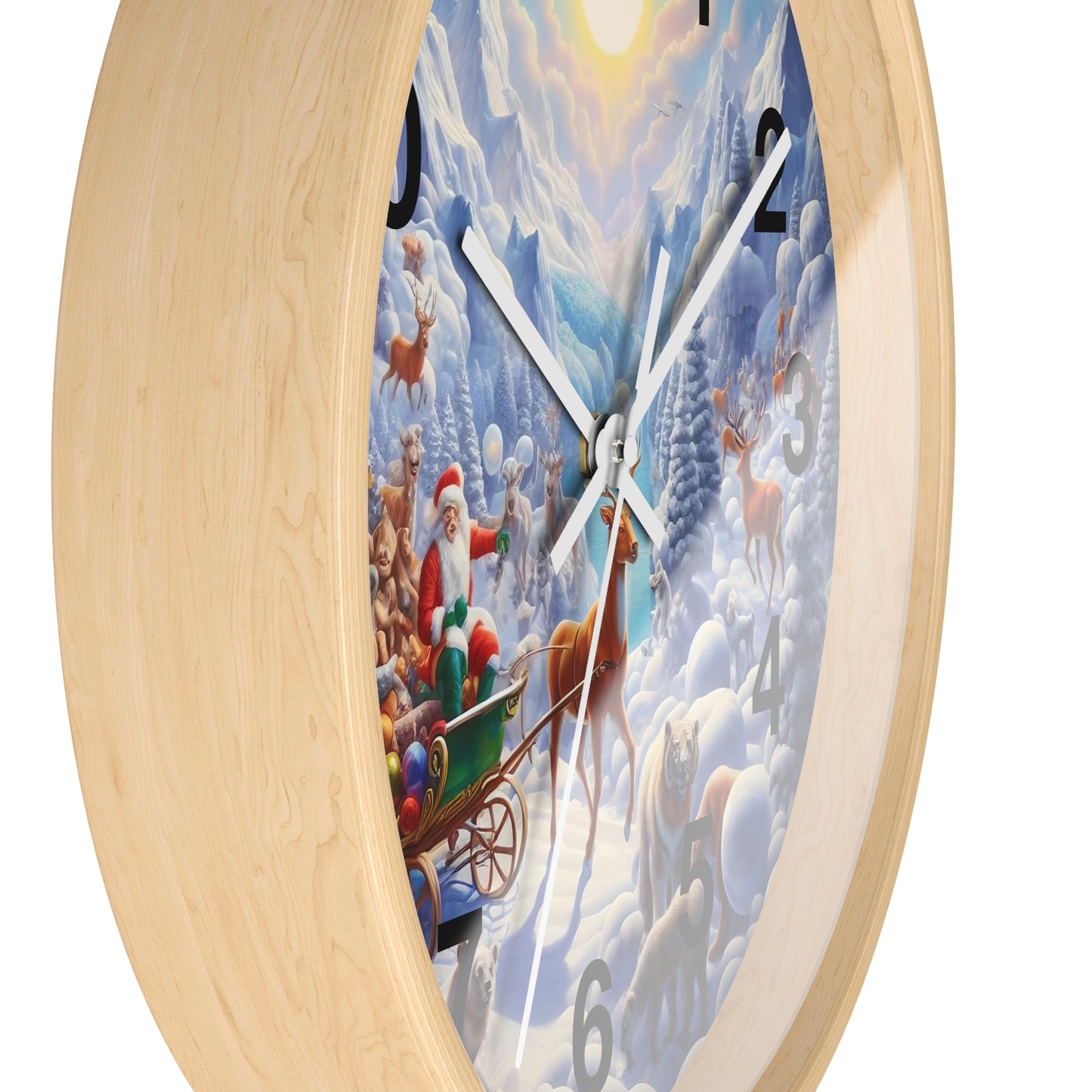 Wall Clock - Winter 123