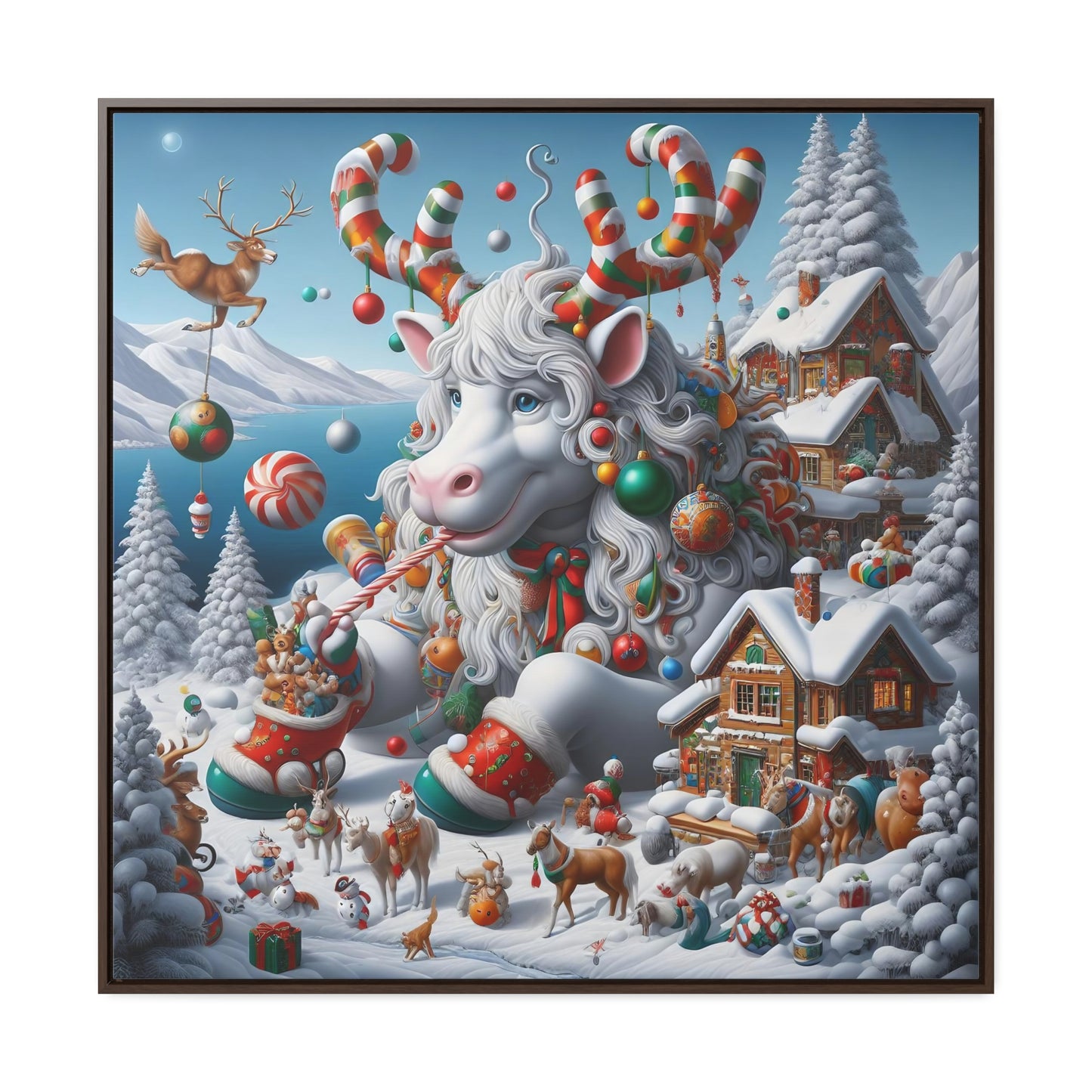 Framed Gallery Canvas Wrap - Winter 105