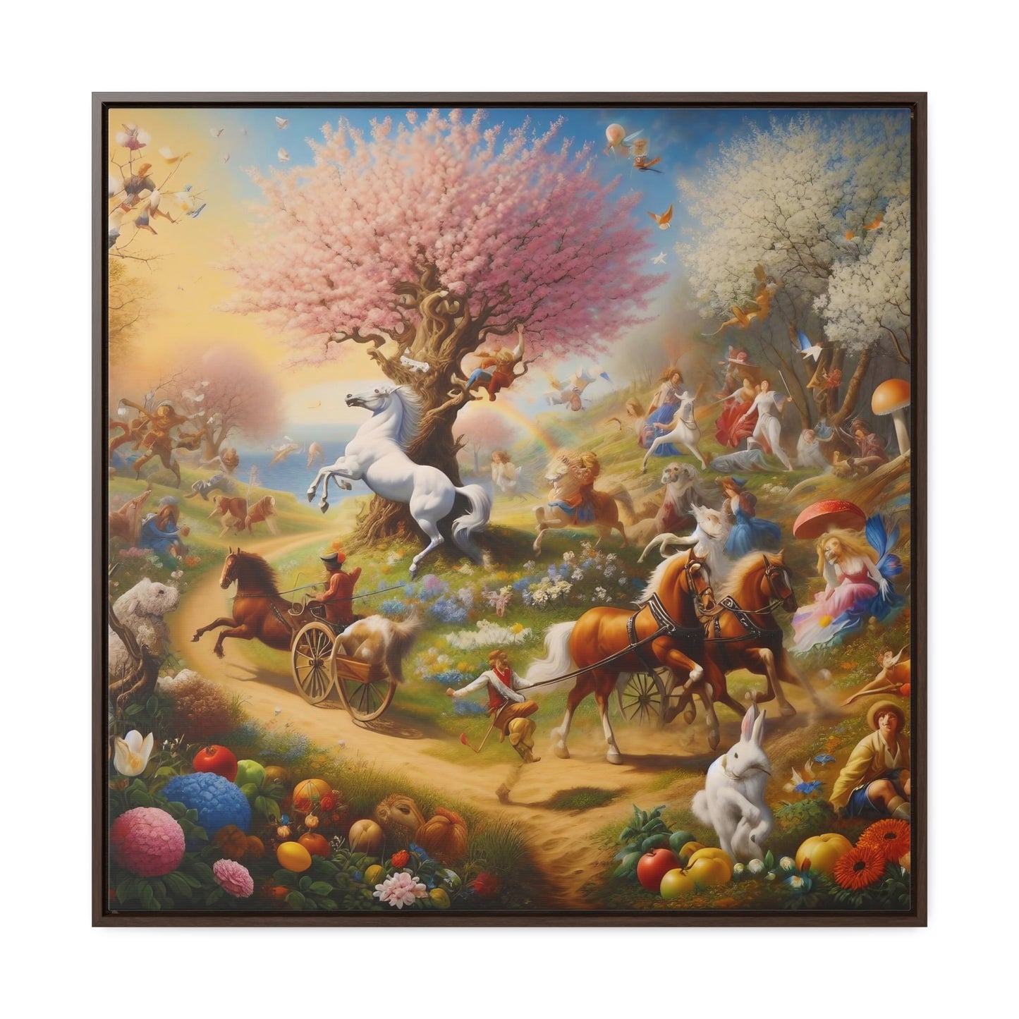 Framed Gallery Canvas Wrap - Spring 125