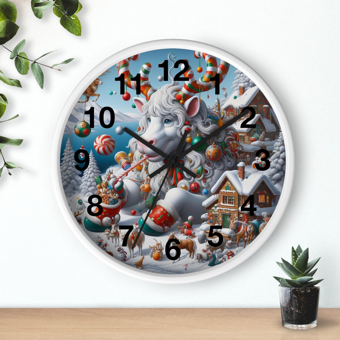 Wall Clock - Winter 105