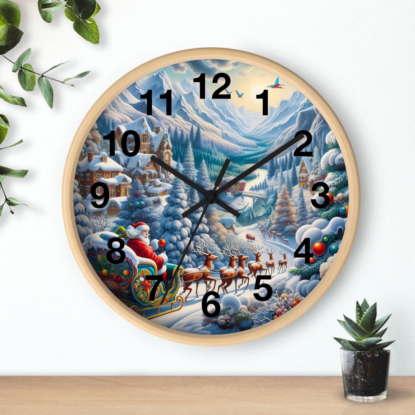 Wall Clock - Winter 113