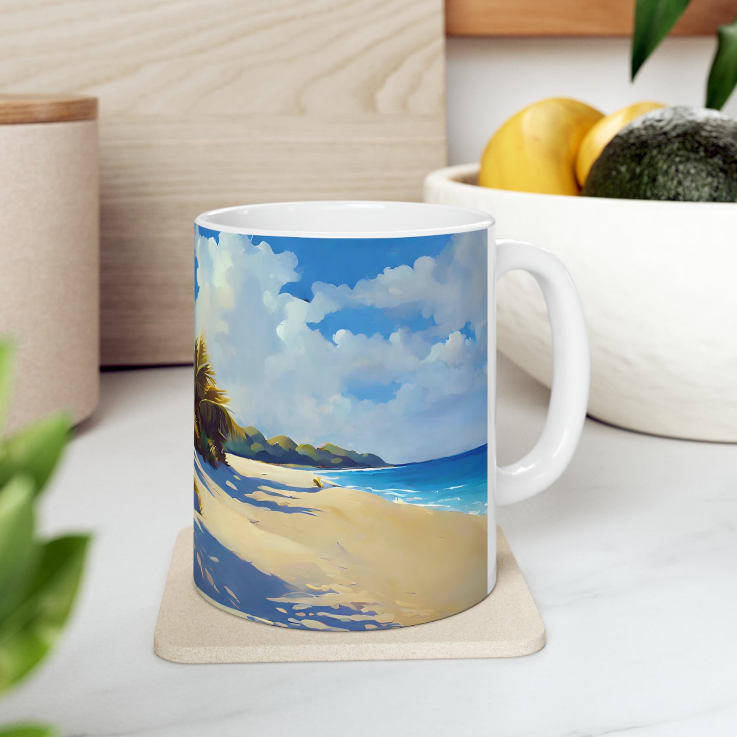 Ceramic Mug 11oz - Beach 2012