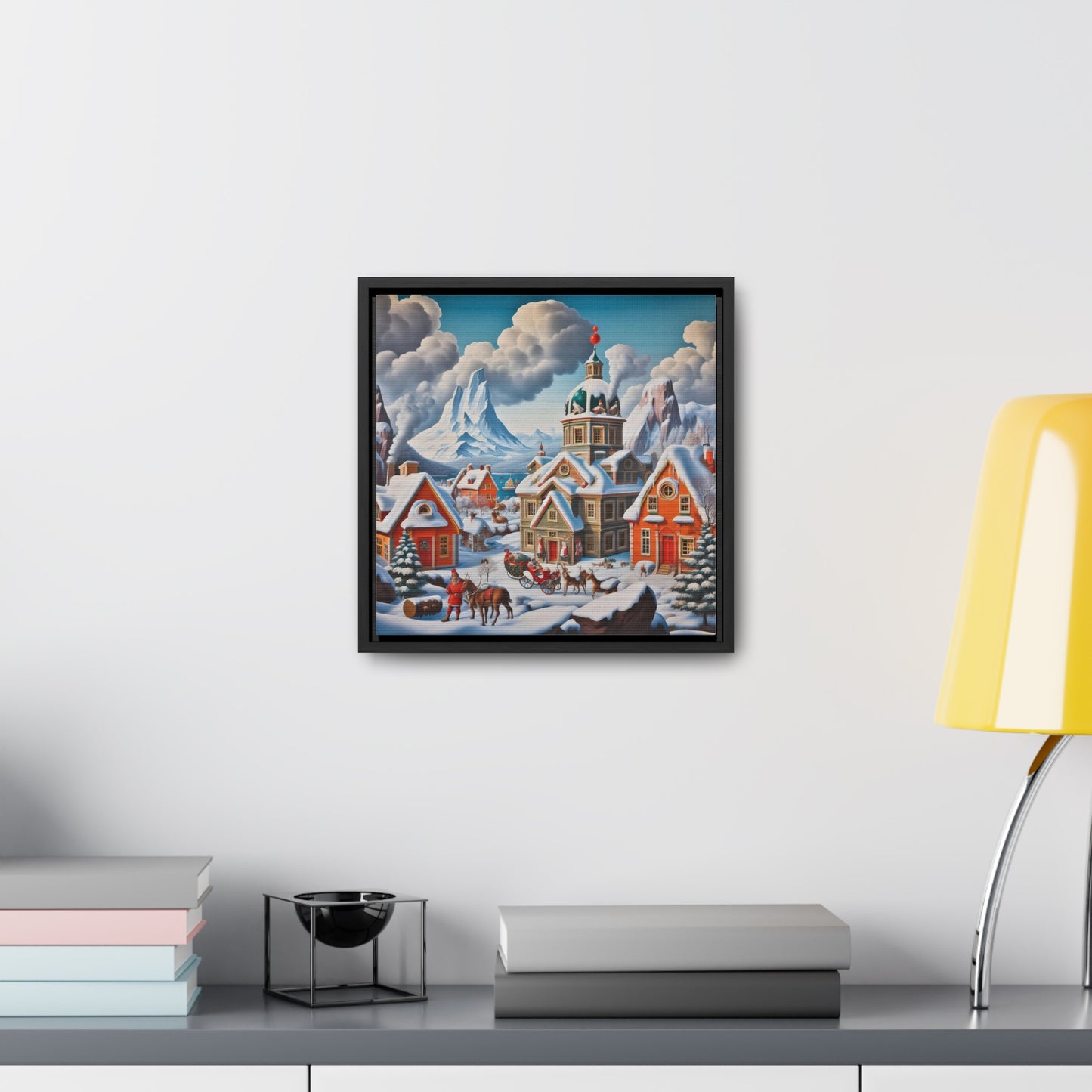 Framed Gallery Canvas Wrap - Winter 124