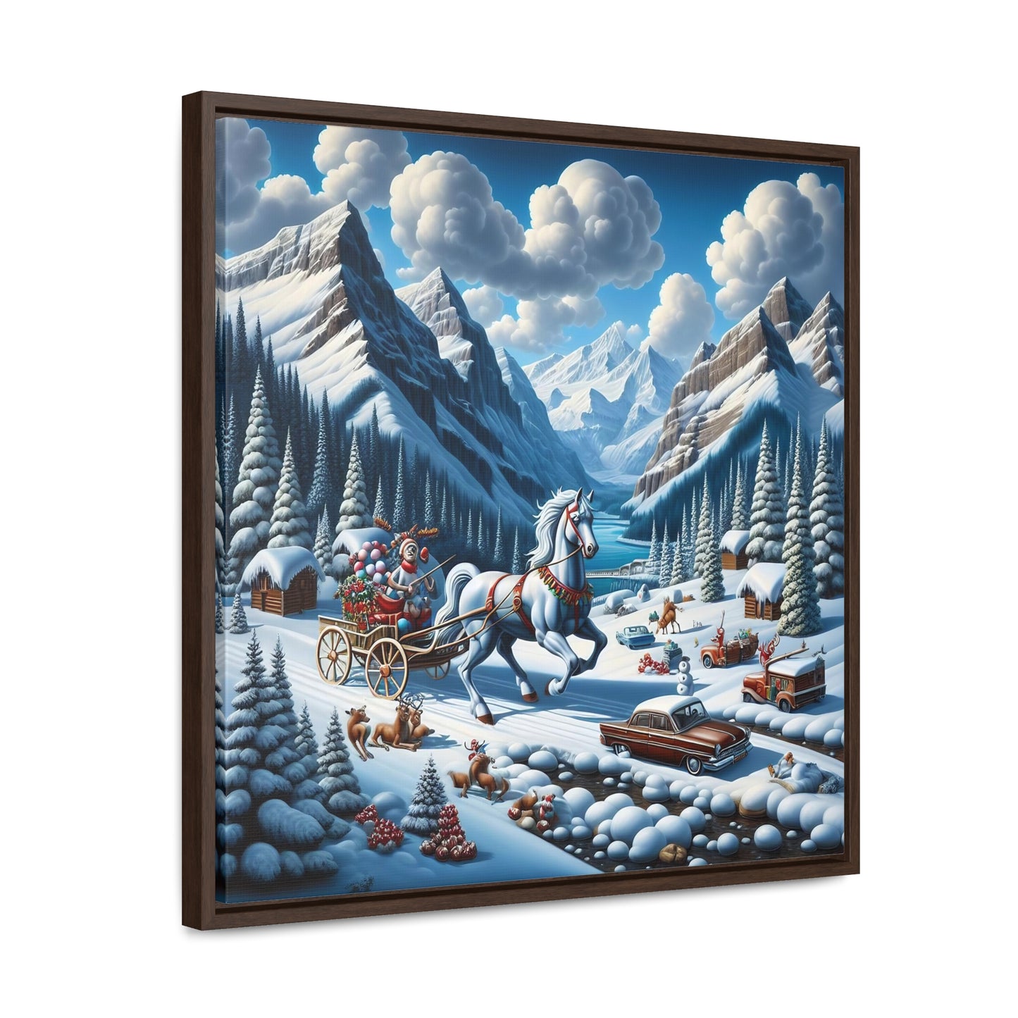 Framed Gallery Canvas Wrap - Winter 107