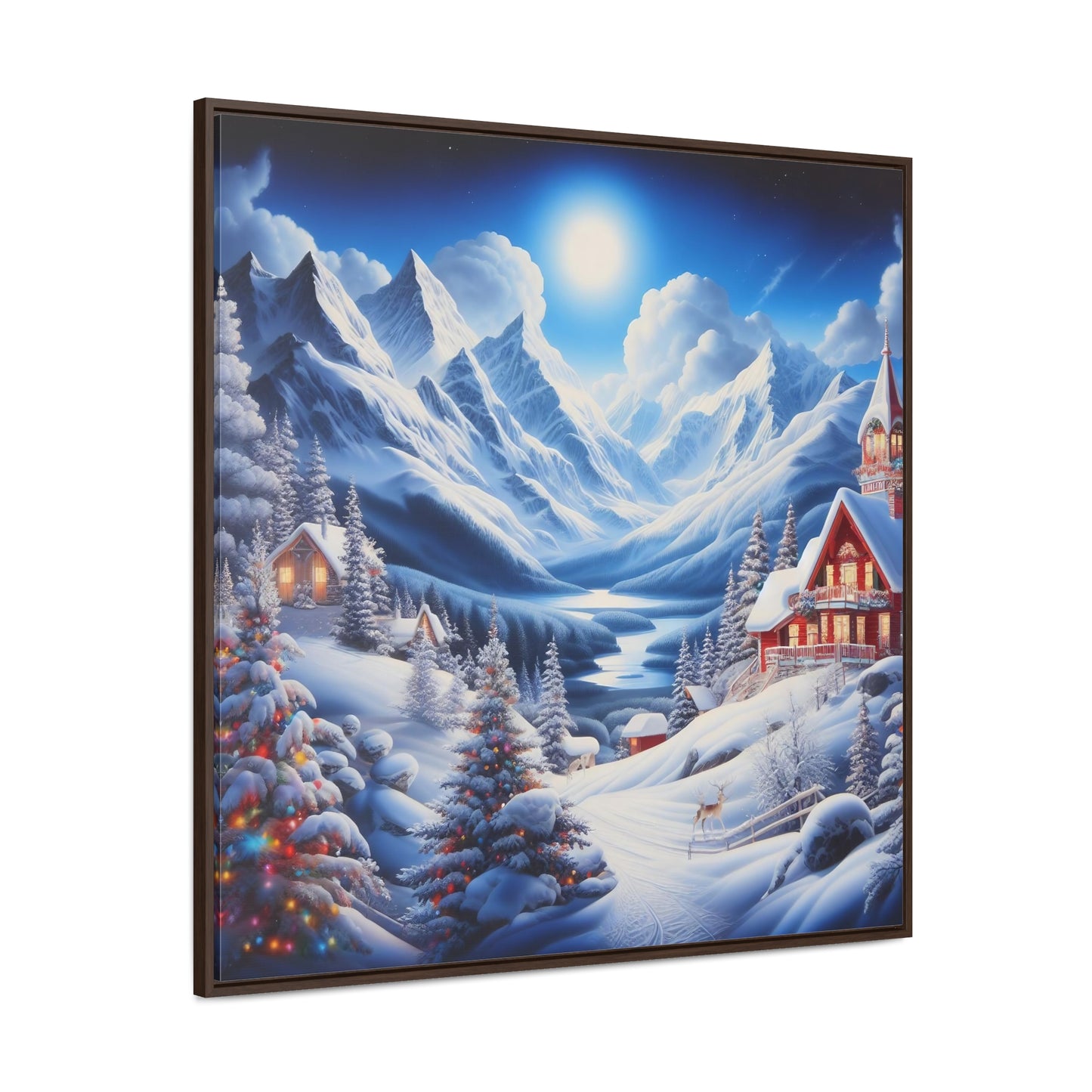 Framed Gallery Canvas Wrap - Winter 106