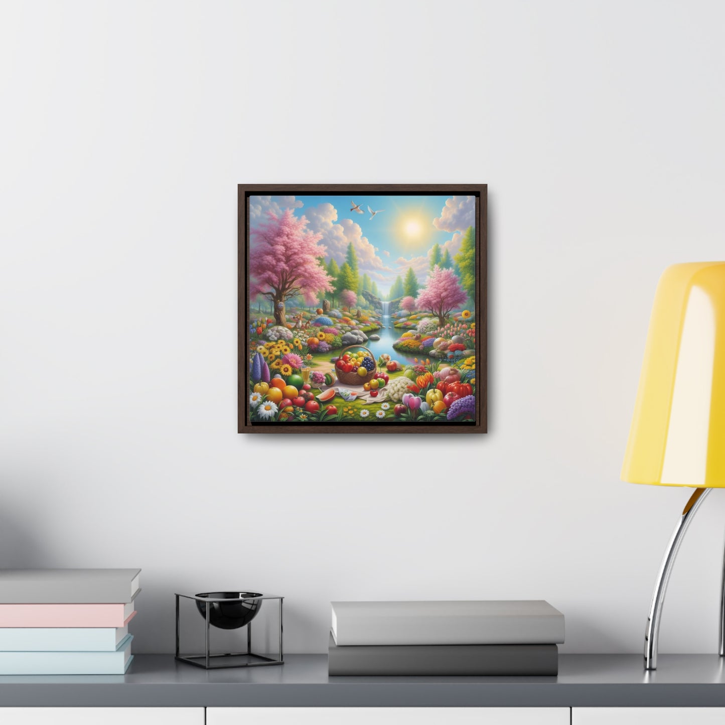 Framed Gallery Canvas Wrap - Spring 46