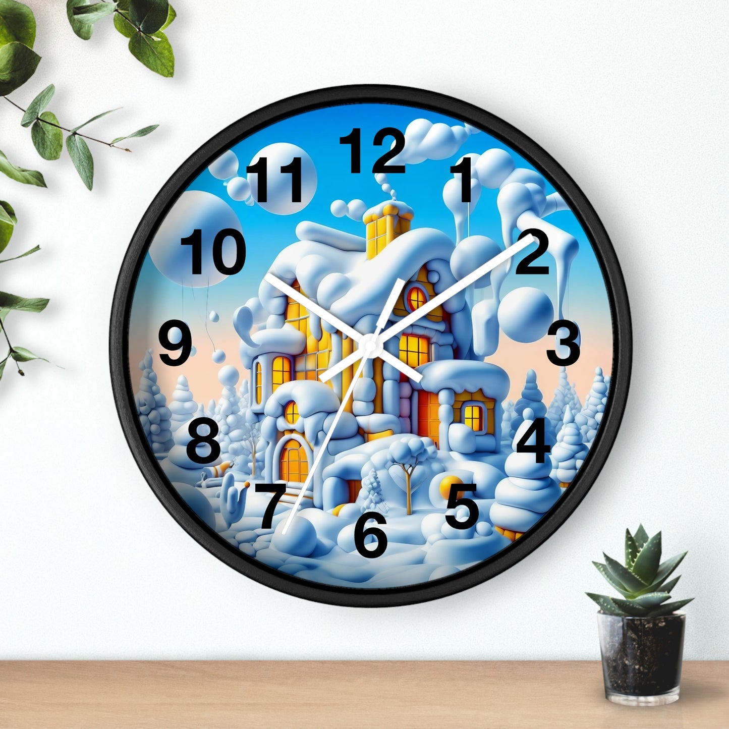 Wall Clock - Winter 111