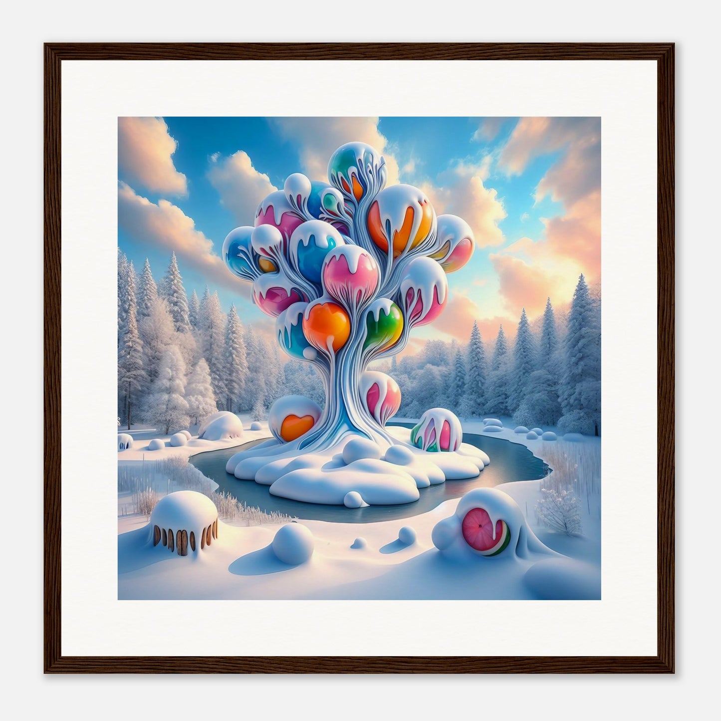 Wall Art - Winter 78 - Ball sculpture