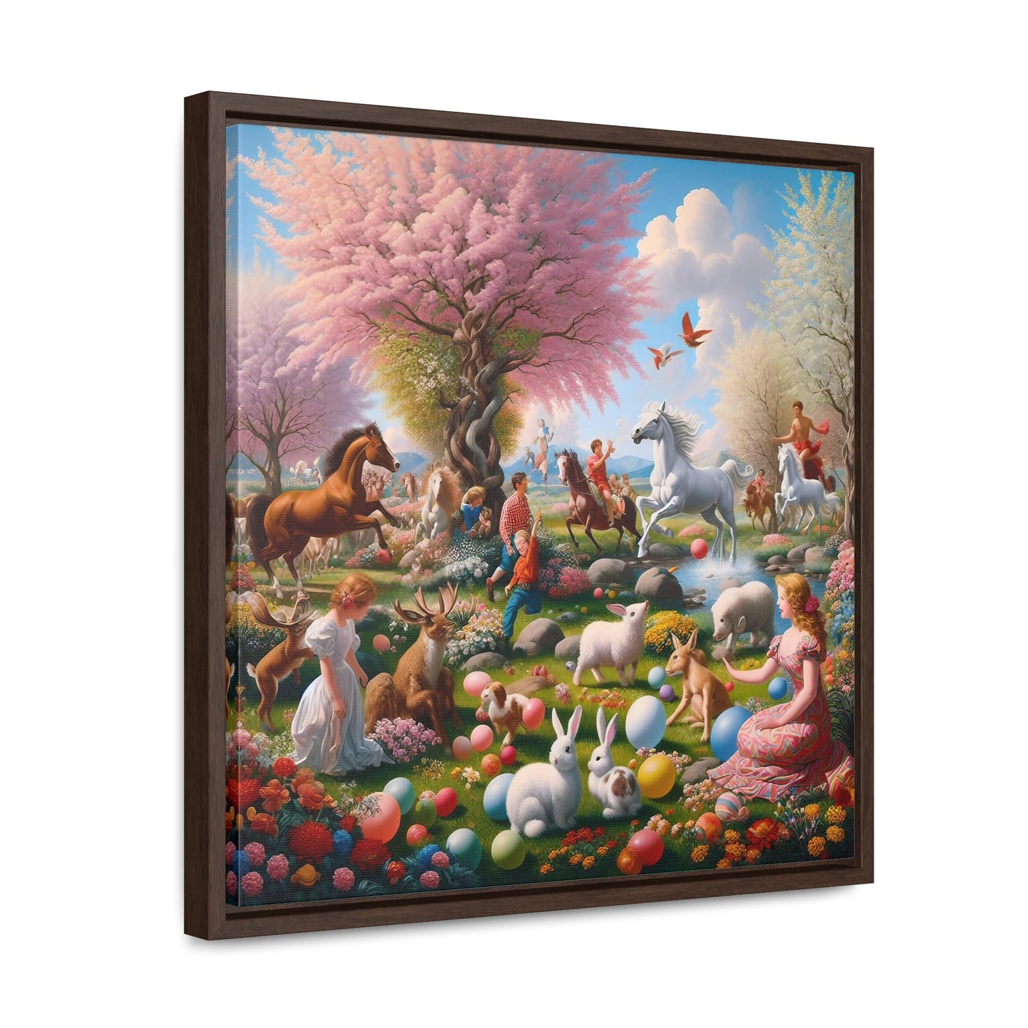 Framed Gallery Canvas Wrap - Spring 43