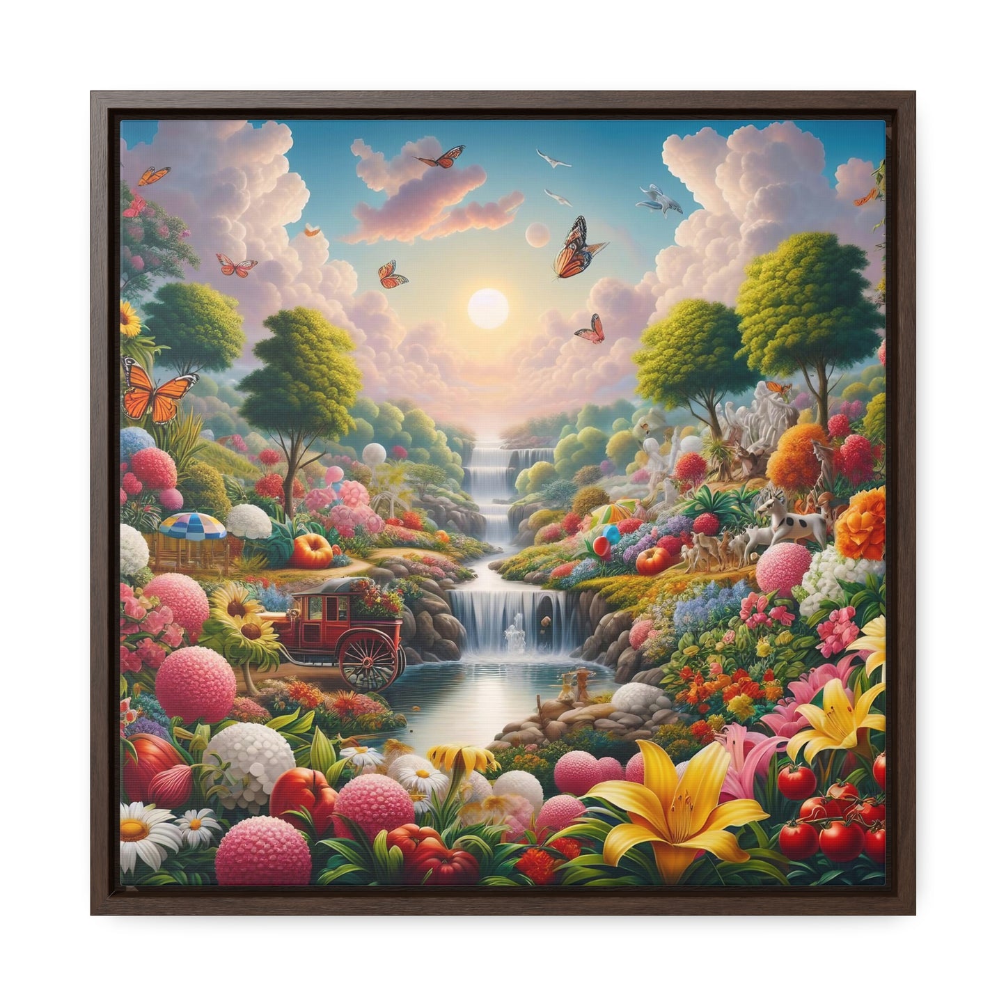 Framed Gallery Canvas Wrap - Spring 33