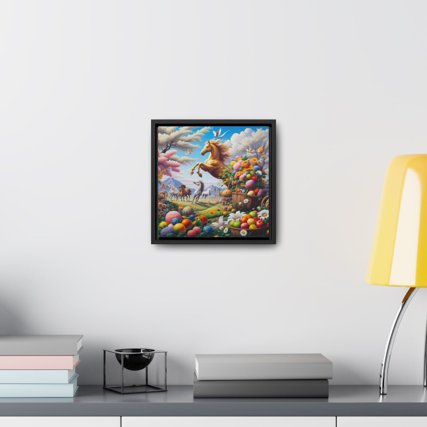 Framed Gallery Canvas Wrap - Spring 31