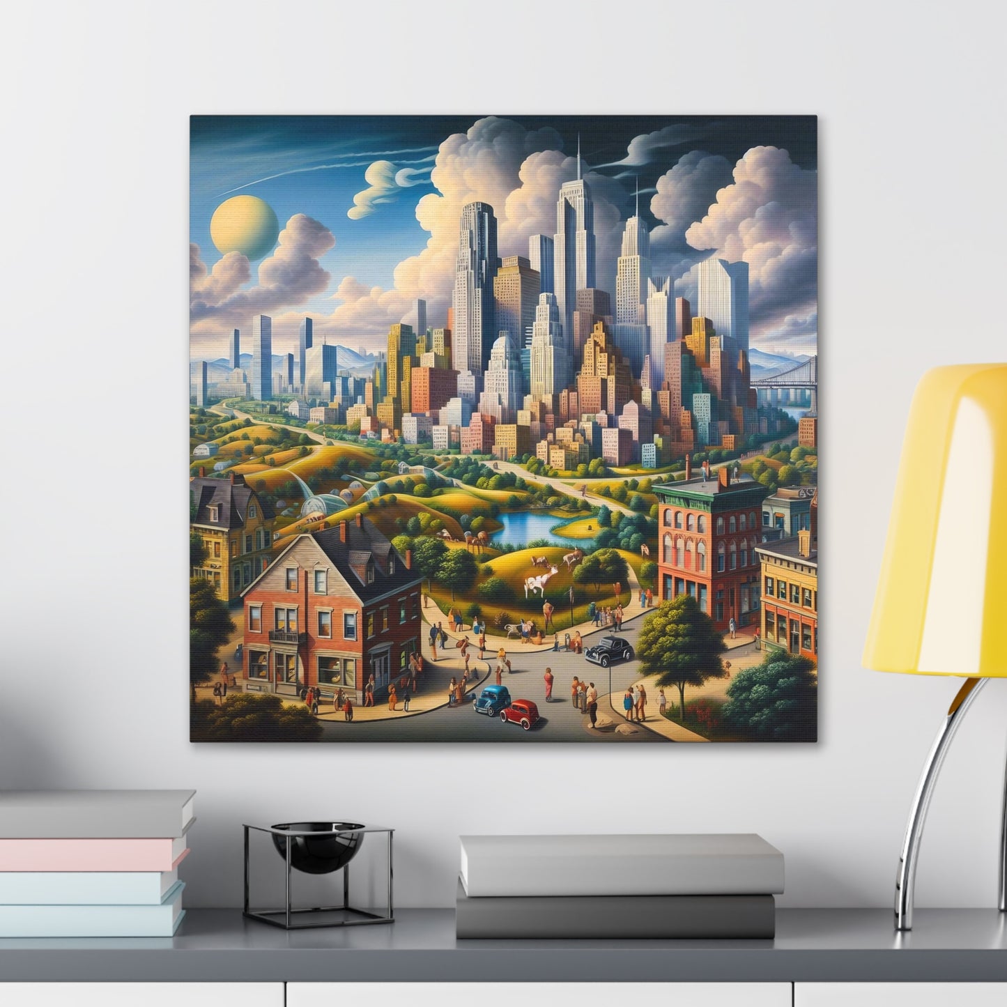 Canvas Gallery Wrap - City 7