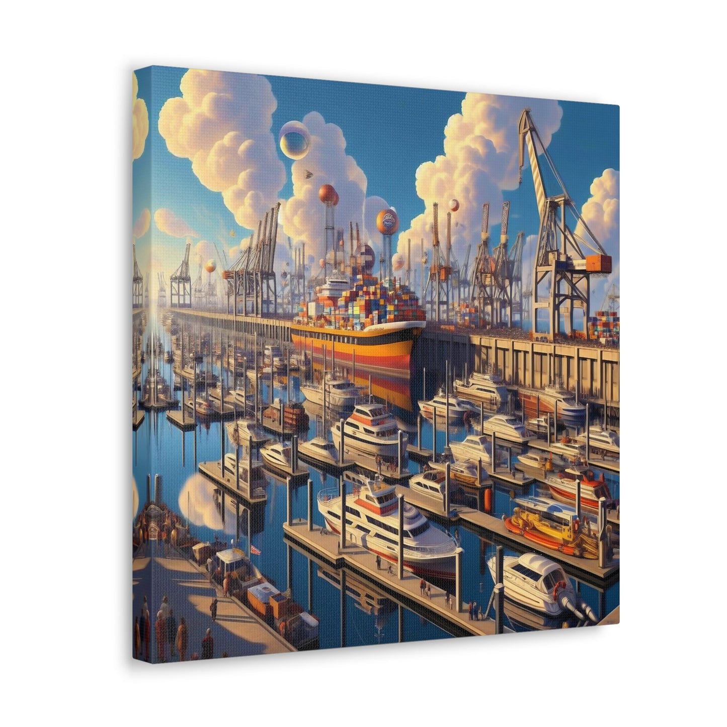 Canvas Gallery Wrap - Harbor 8