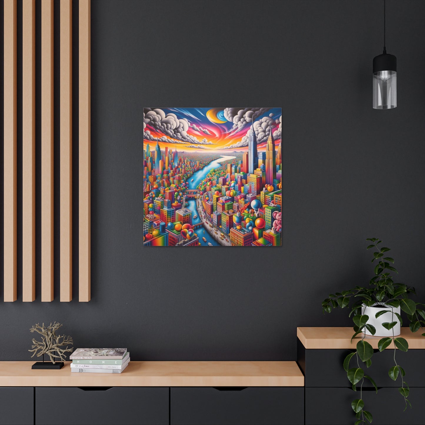 Canvas Gallery Wrap - City 15