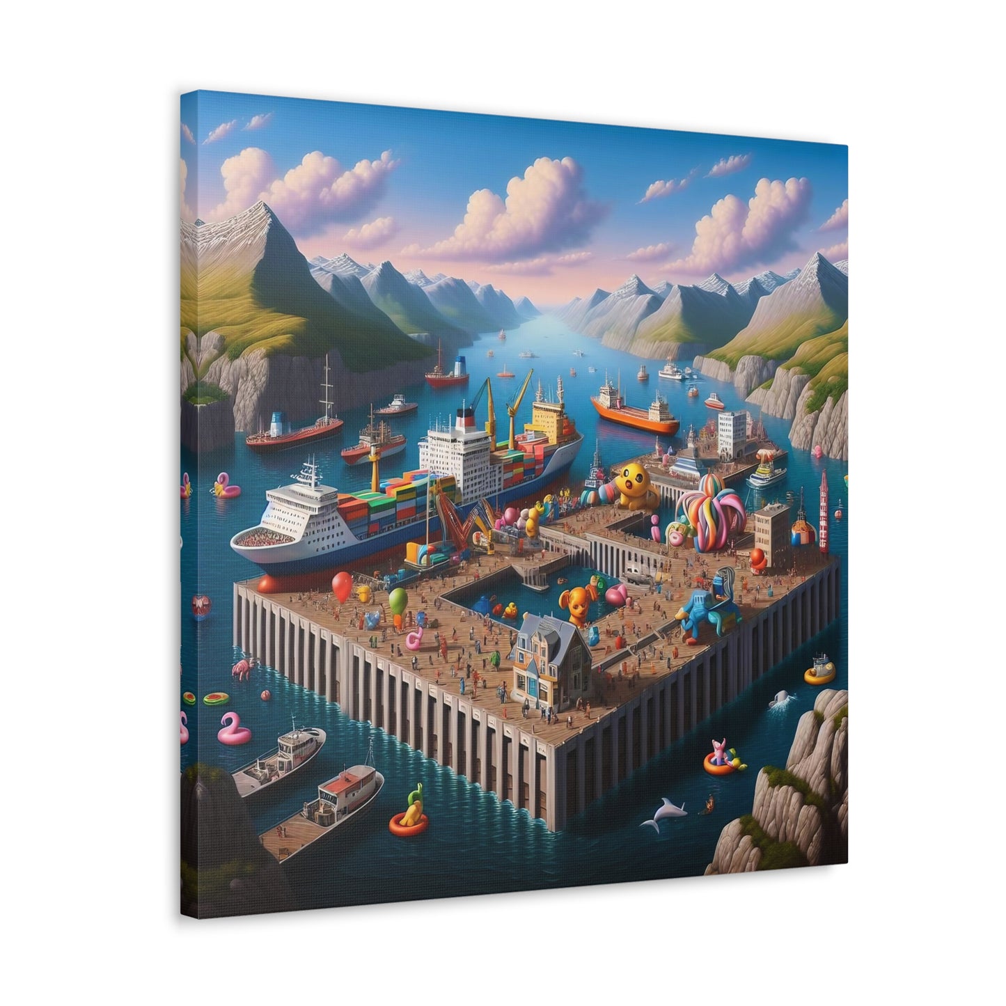 Canvas Gallery Wrap - Harbor 13