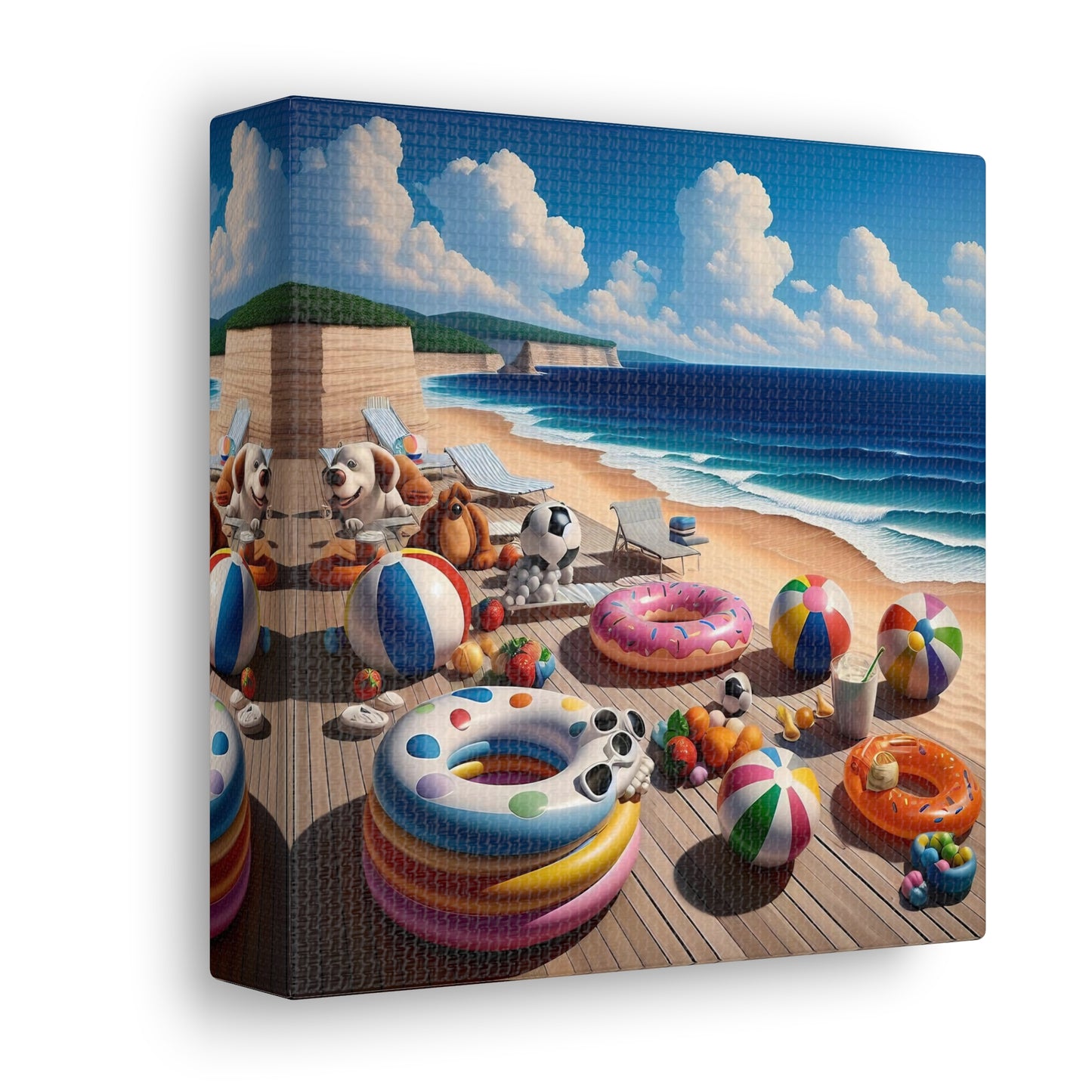 Canvas Gallery Wrap - Beach 18