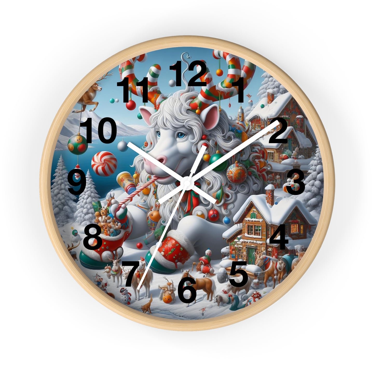 Wall Clock - Winter 105