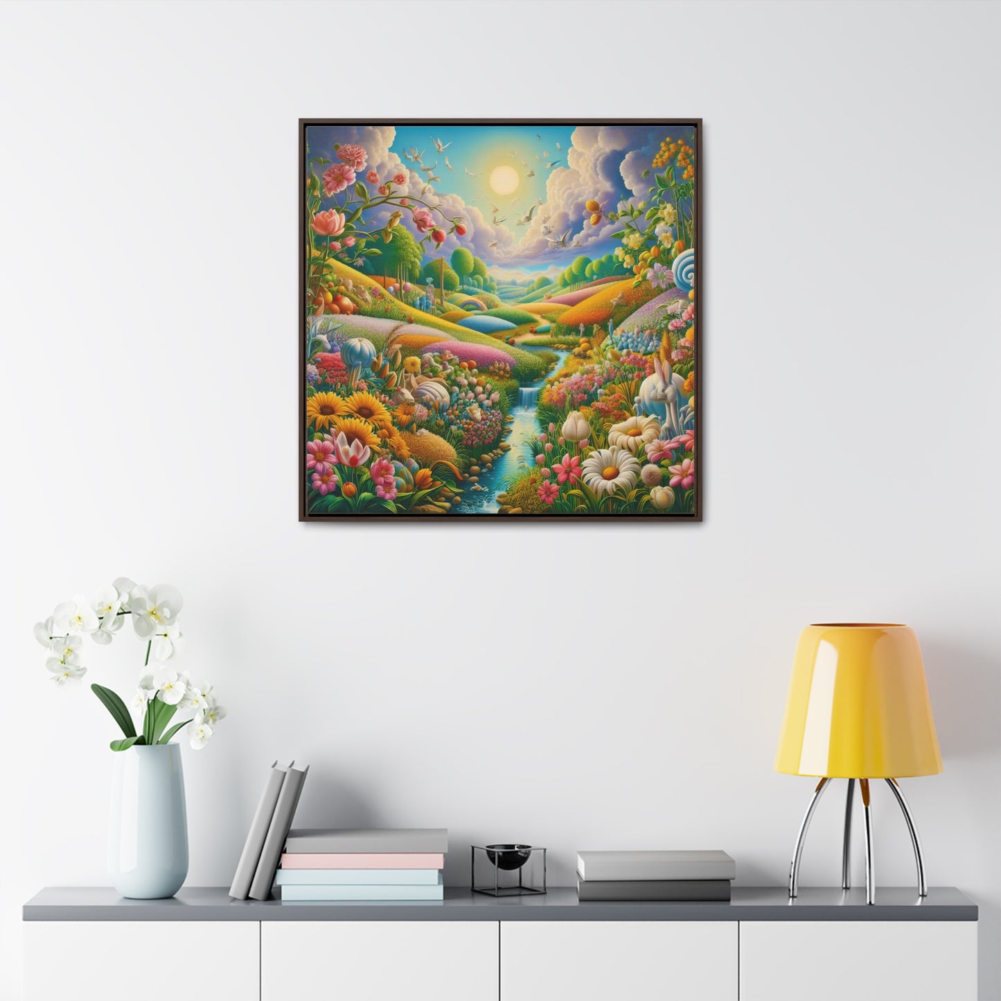 Framed Gallery Canvas Wrap - Spring 107