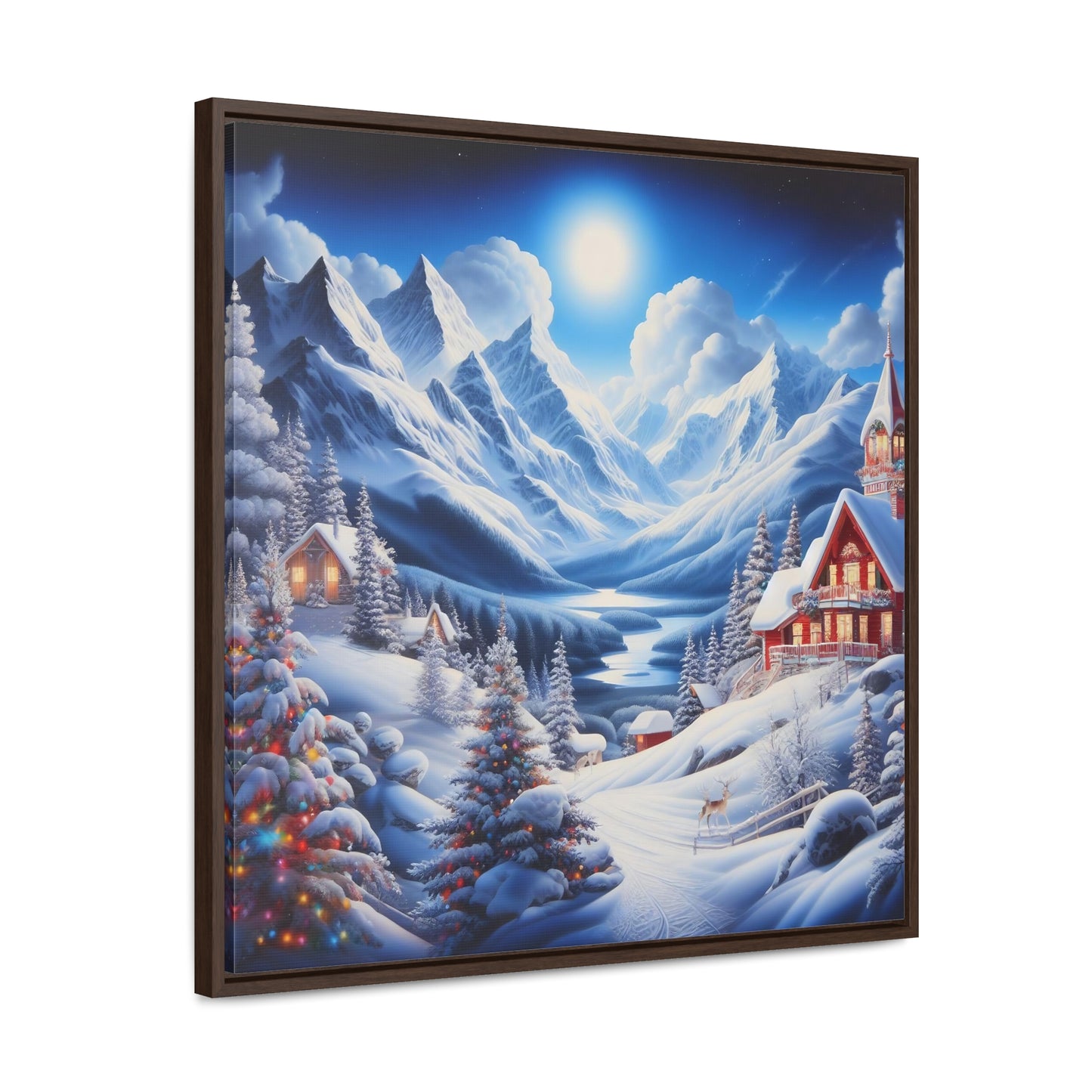 Framed Gallery Canvas Wrap - Winter 106