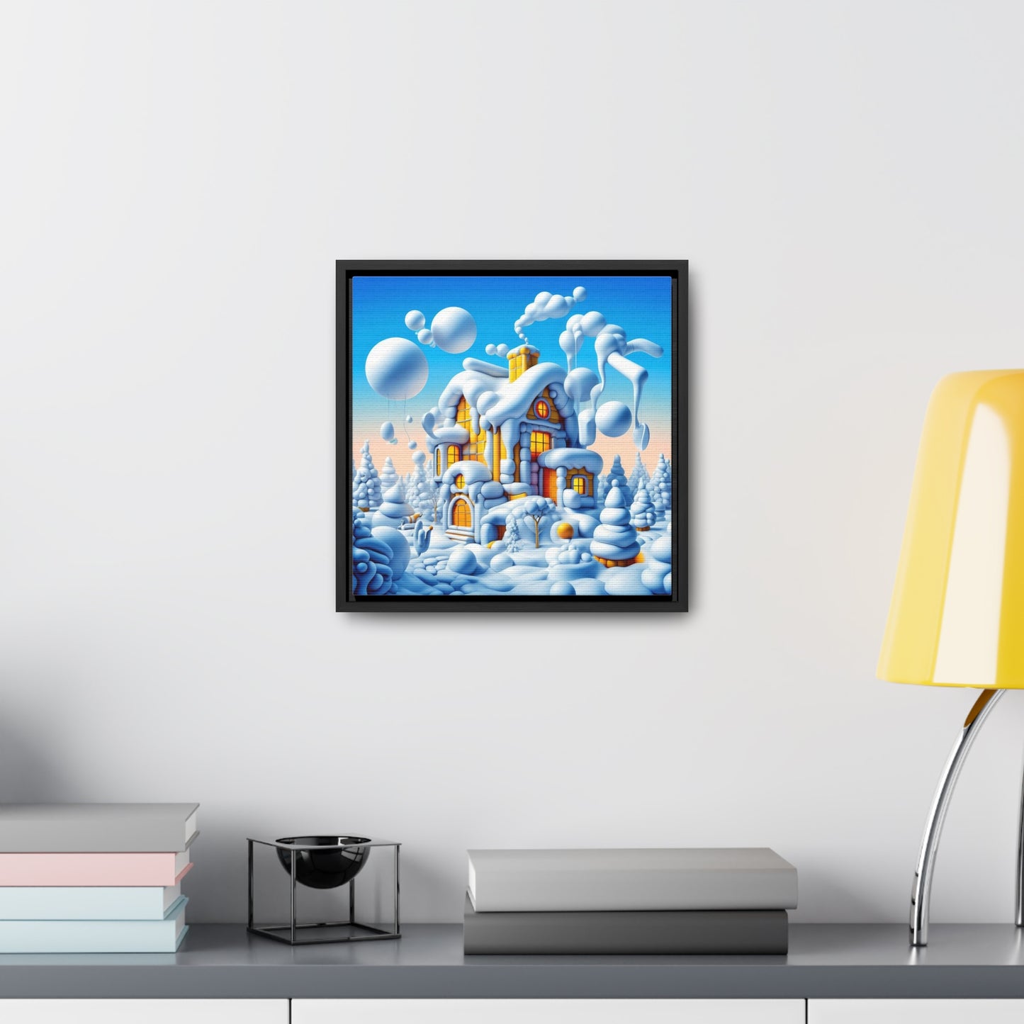 Framed Gallery Canvas Wrap - Winter 111