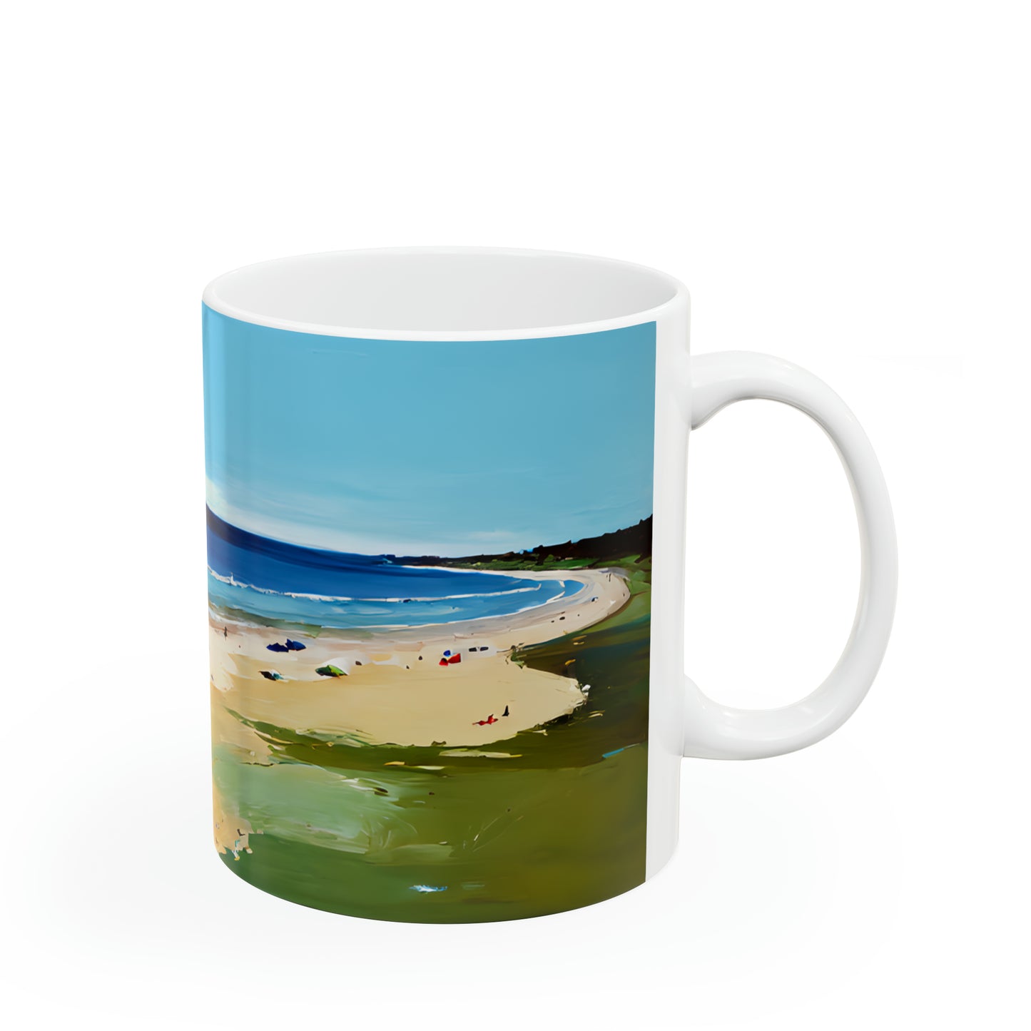 Ceramic Mug 11oz - Beach 8002