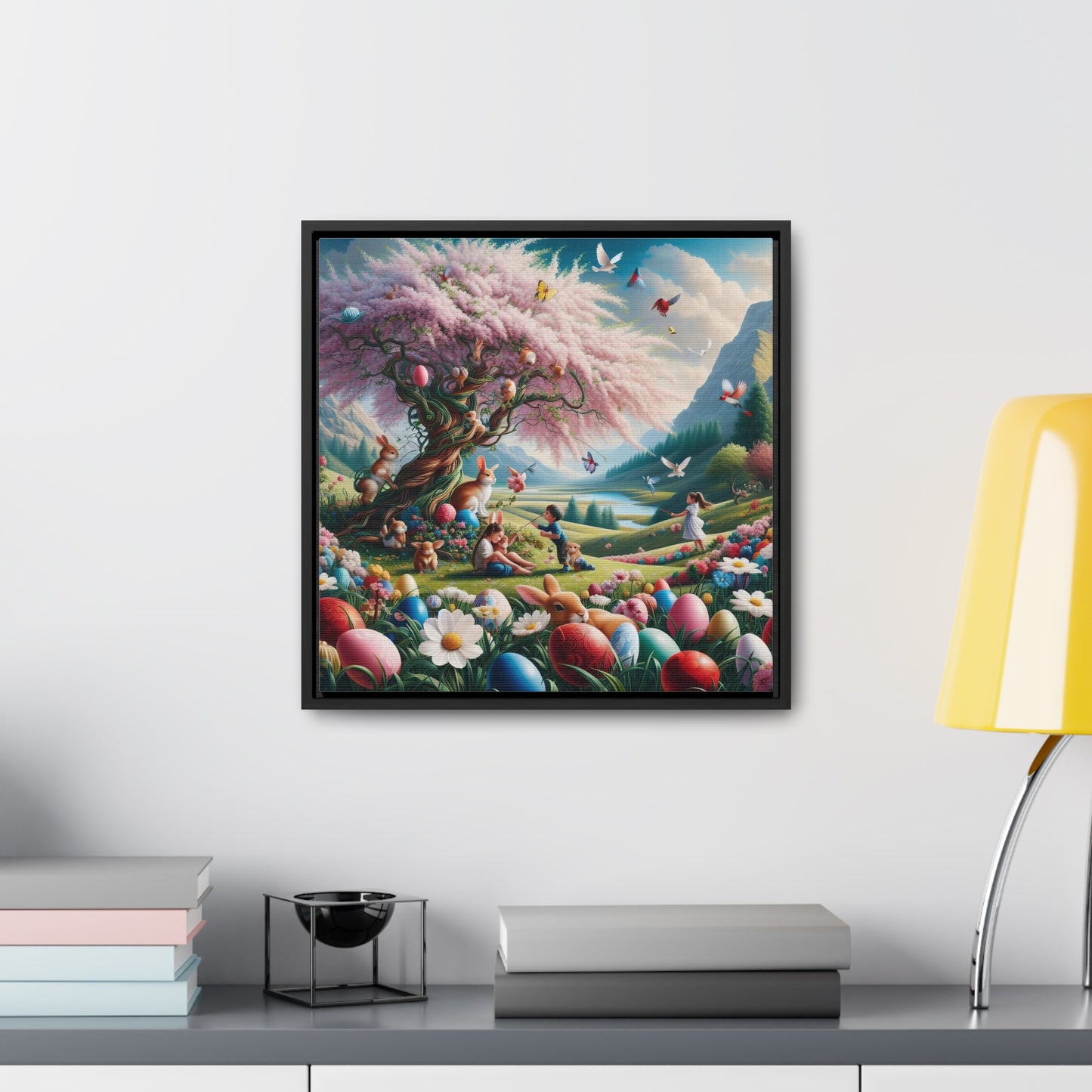 Framed Gallery Canvas Wrap - Spring 119