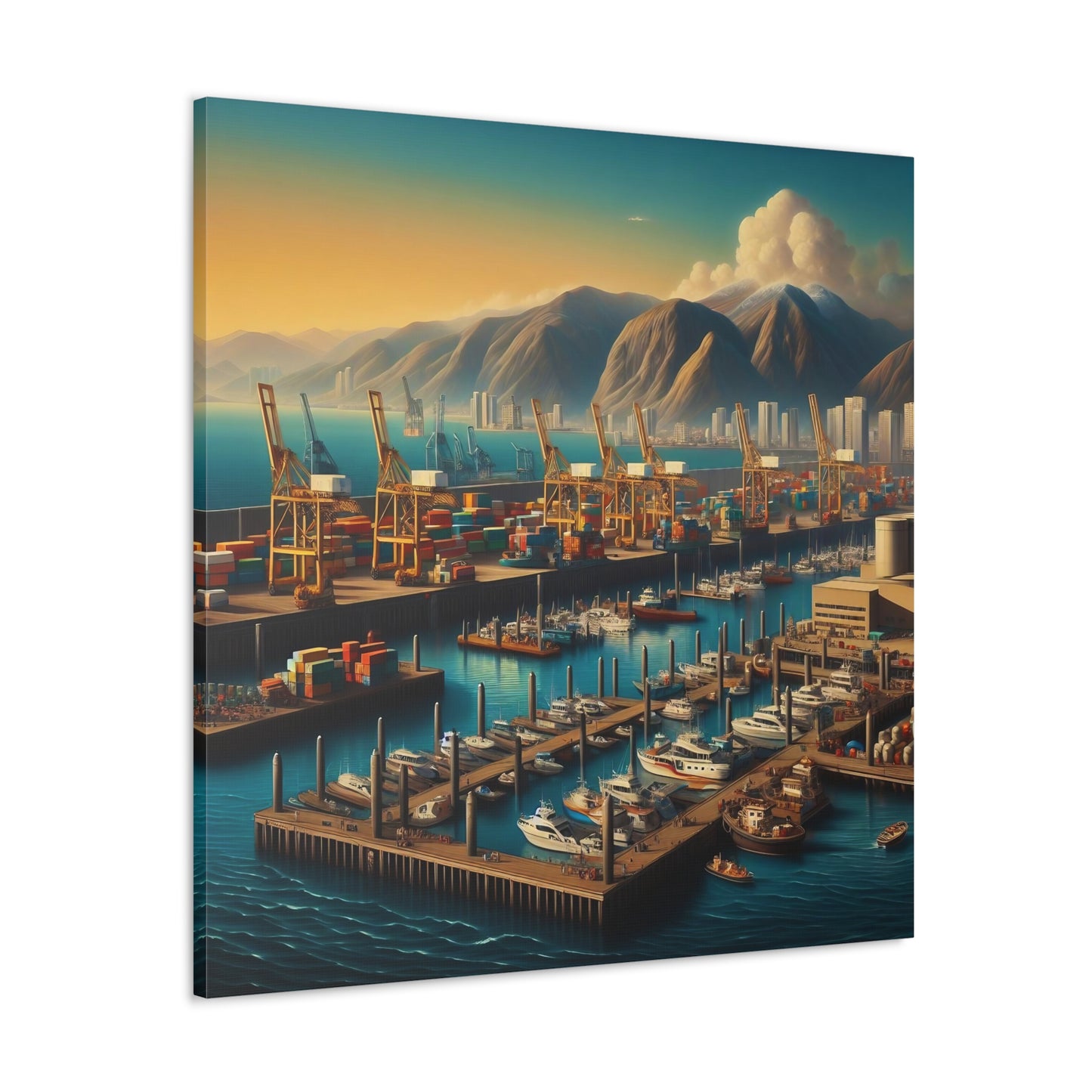 Canvas Gallery Wrap - Harbor 6