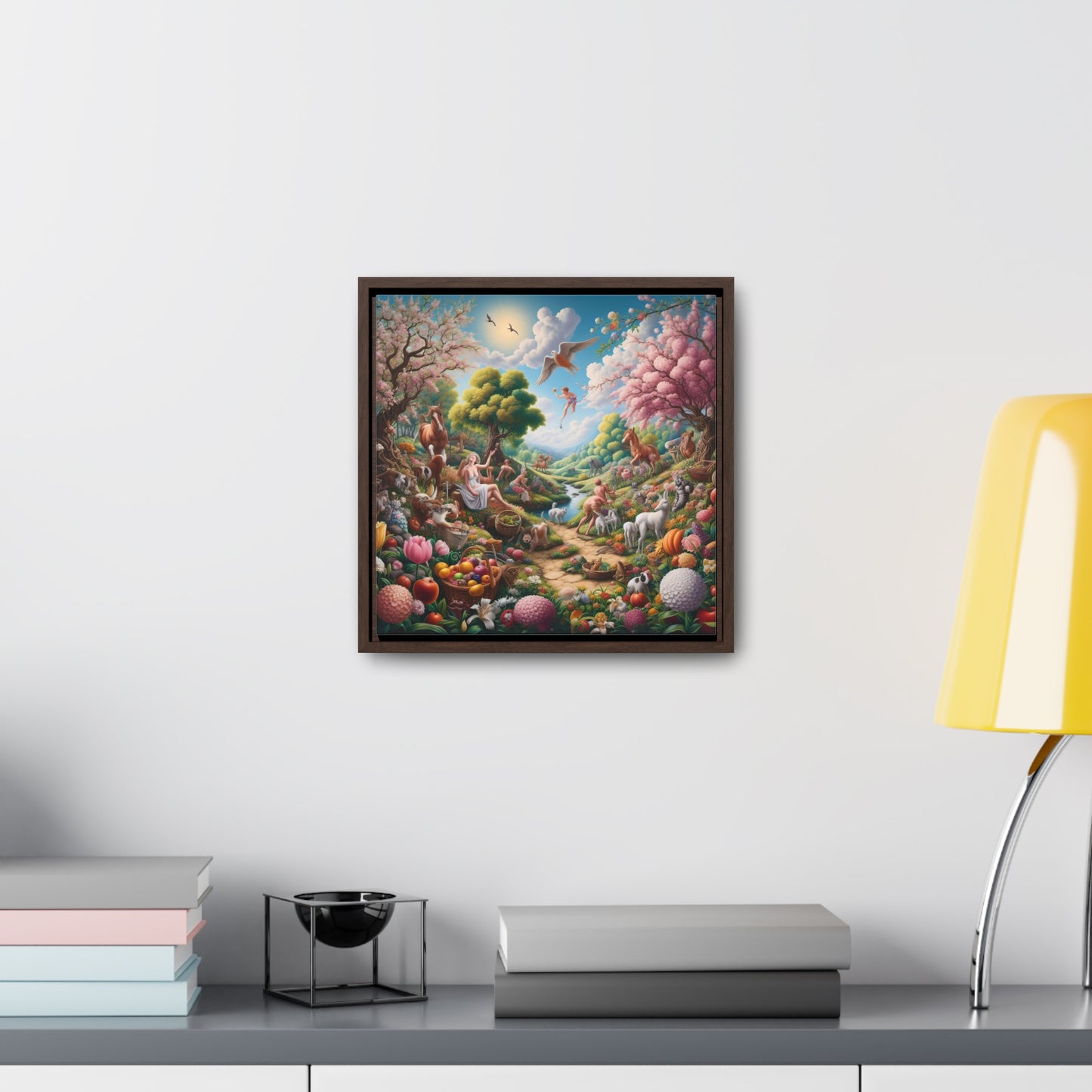 Framed Gallery Canvas Wrap - Spring 4