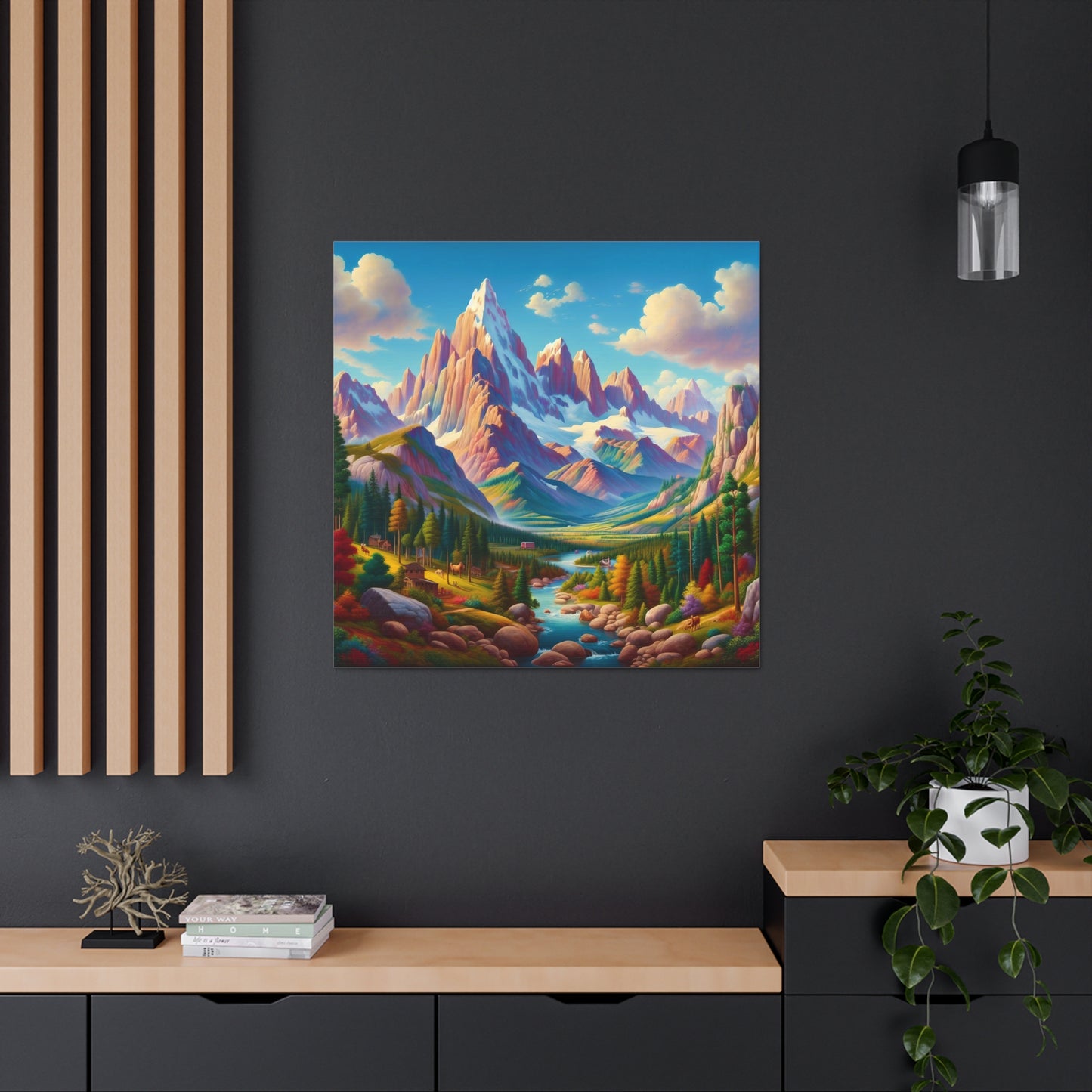 Canvas Gallery Wrap - Mountains 4