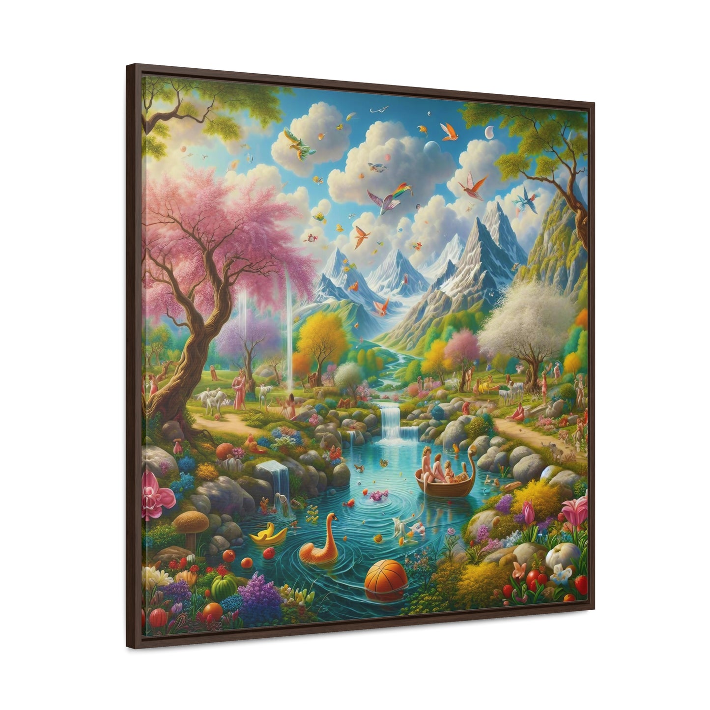 Framed Gallery Canvas Wrap - Spring 30